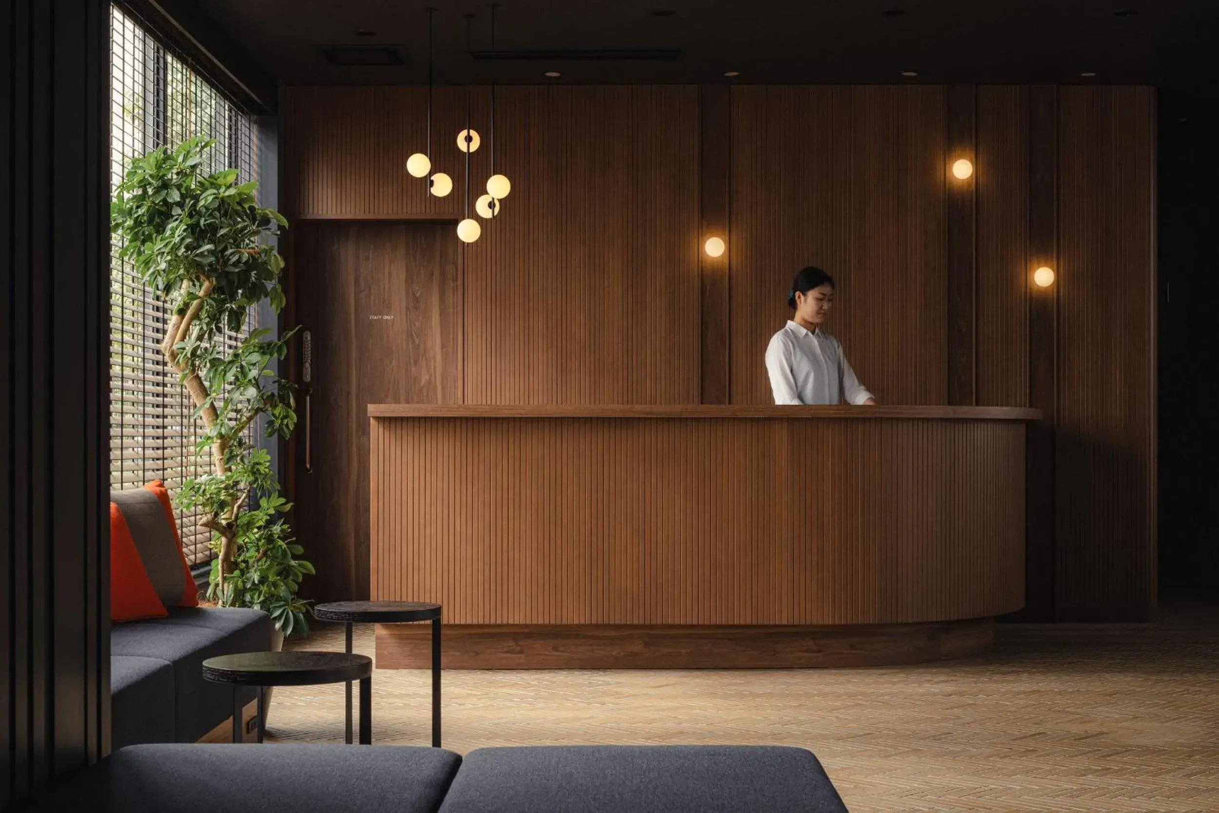 Lobby or reception in Nest Hotel Tokyo Yaesu Lobby or reception in Nest Hotel Tokyo Yaesu