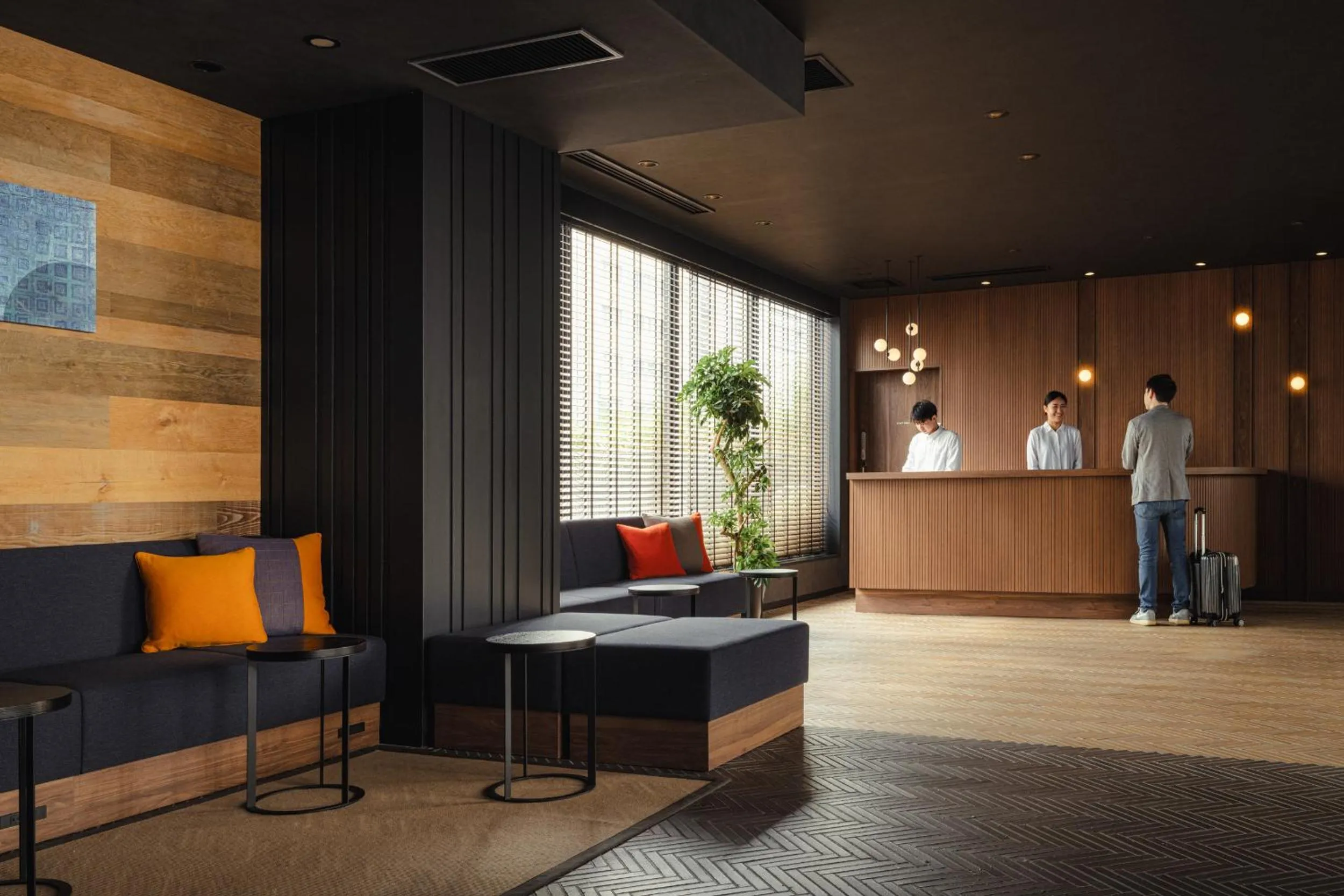 Lobby or reception in Nest Hotel Tokyo Yaesu