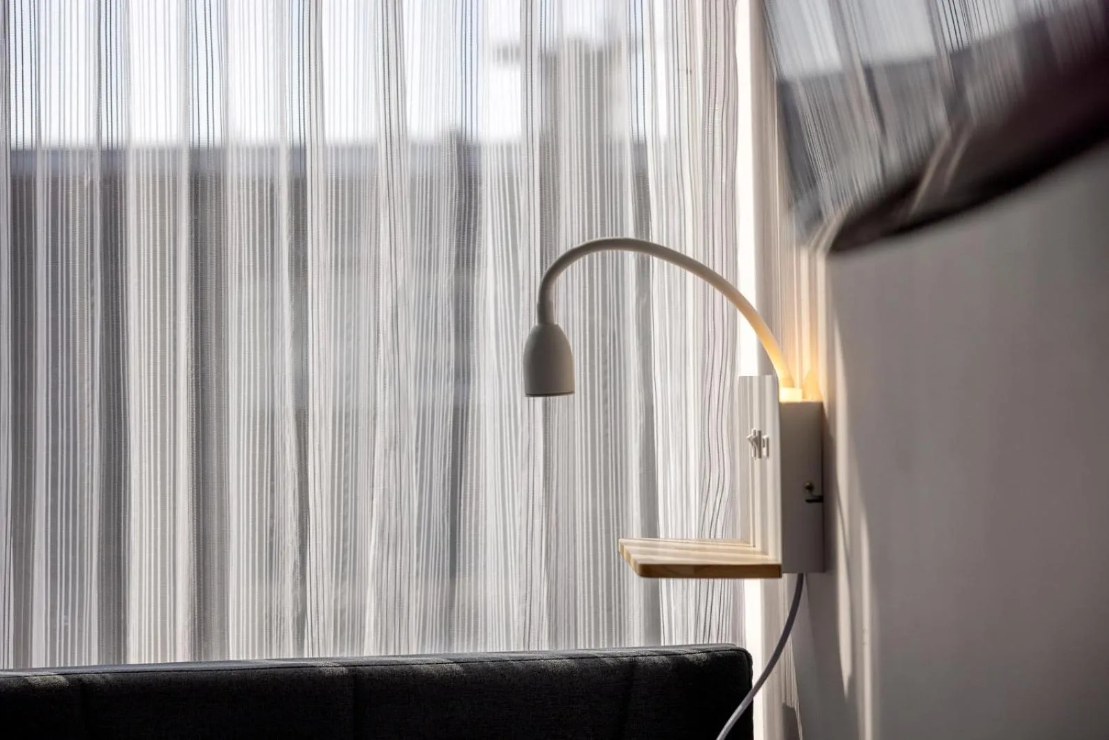 Decorative detail, Bed in Jupiter Hotel