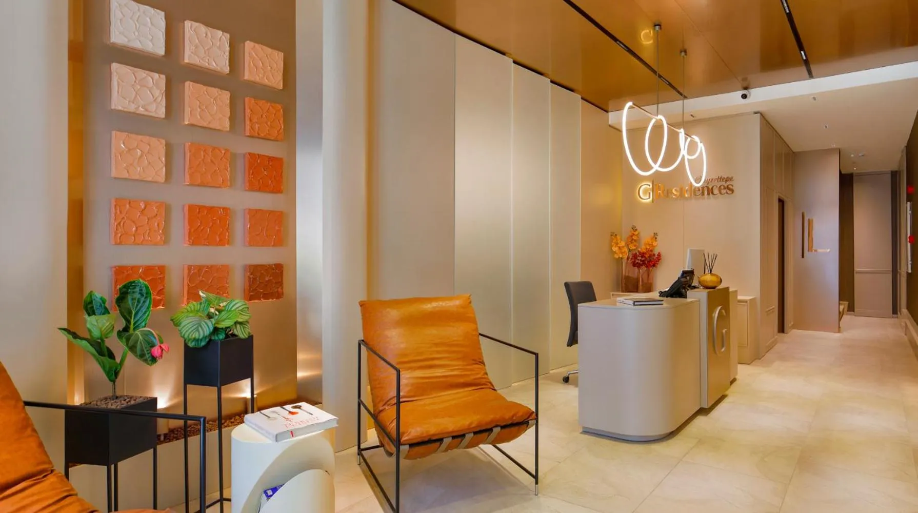 Lobby or reception in G Residences Gayrettepe