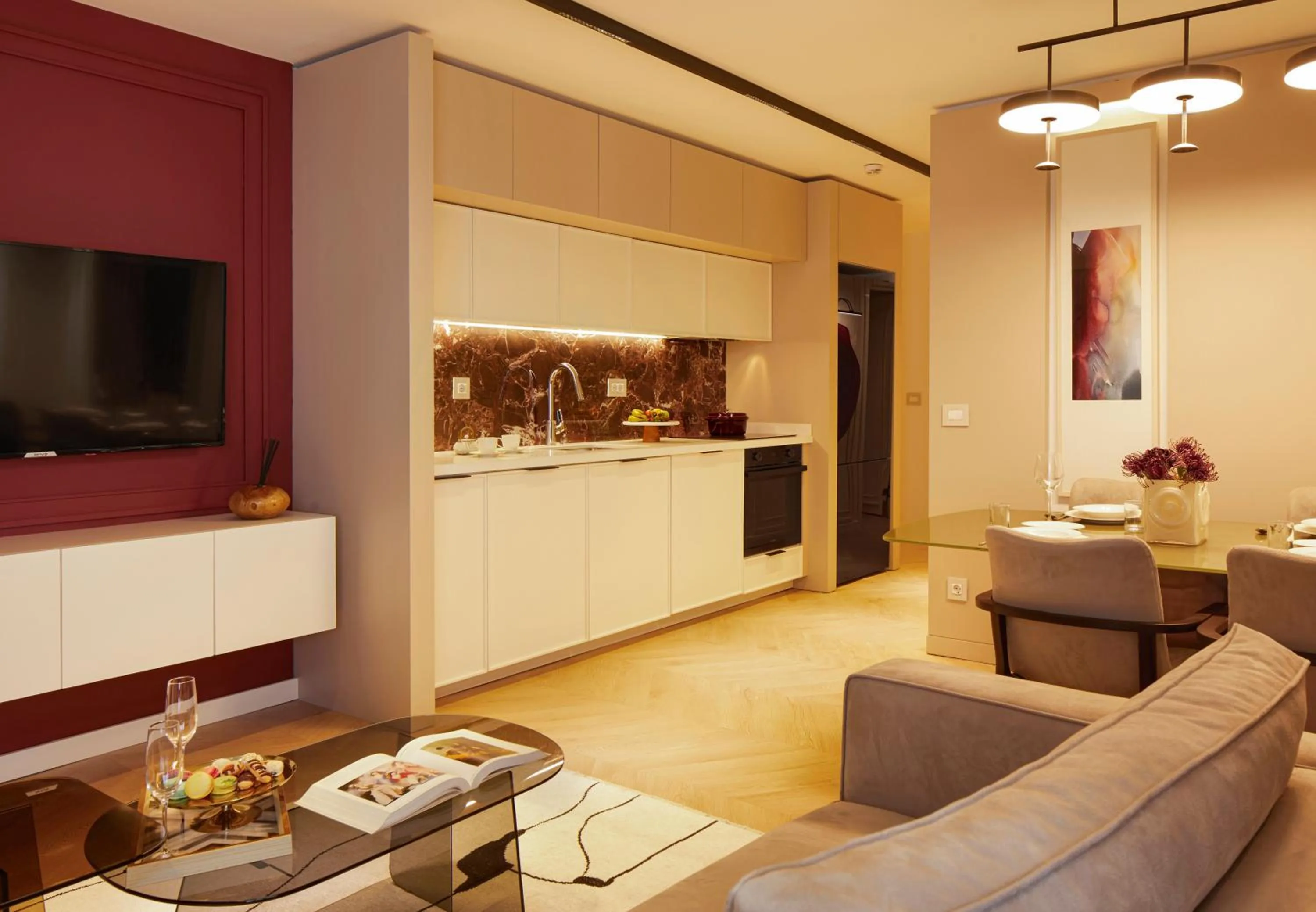 Kitchen or kitchenette in G Residences Gayrettepe