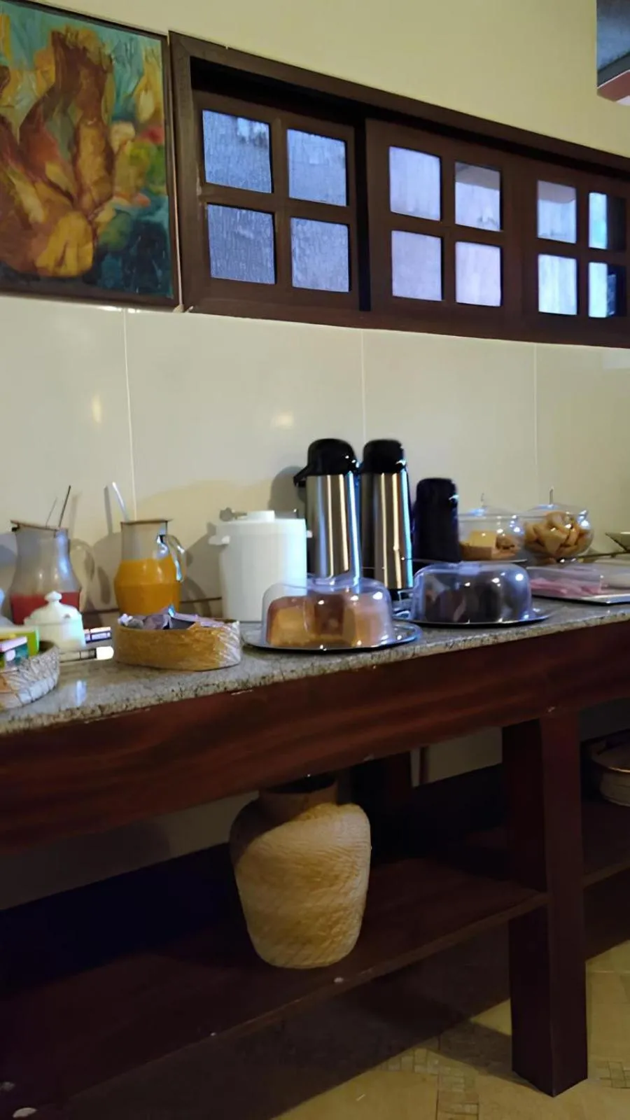 Food and drinks in Pousada Navegantes Beach