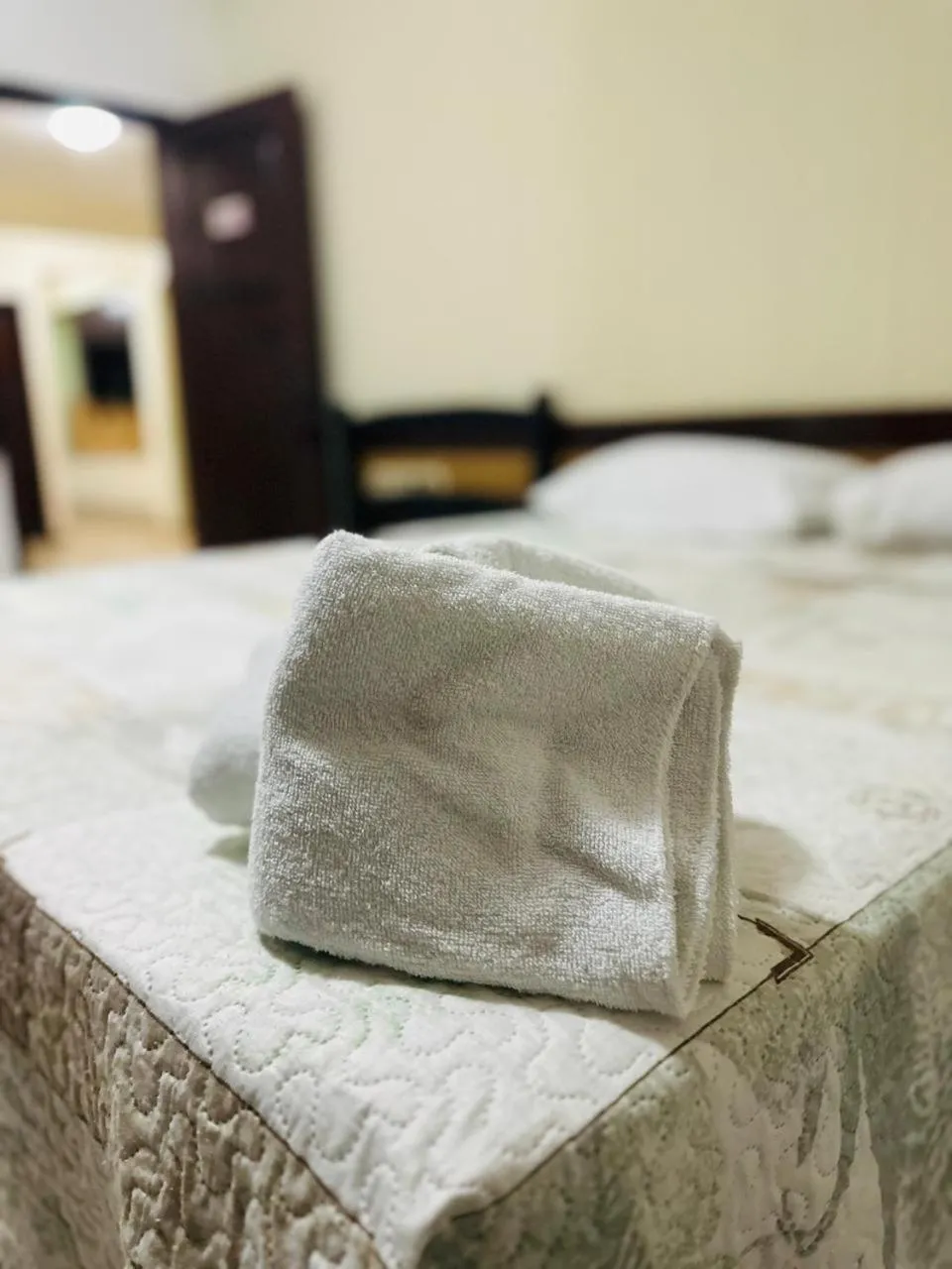 Photo of the whole room, Bed in Pousada Navegantes Beach
