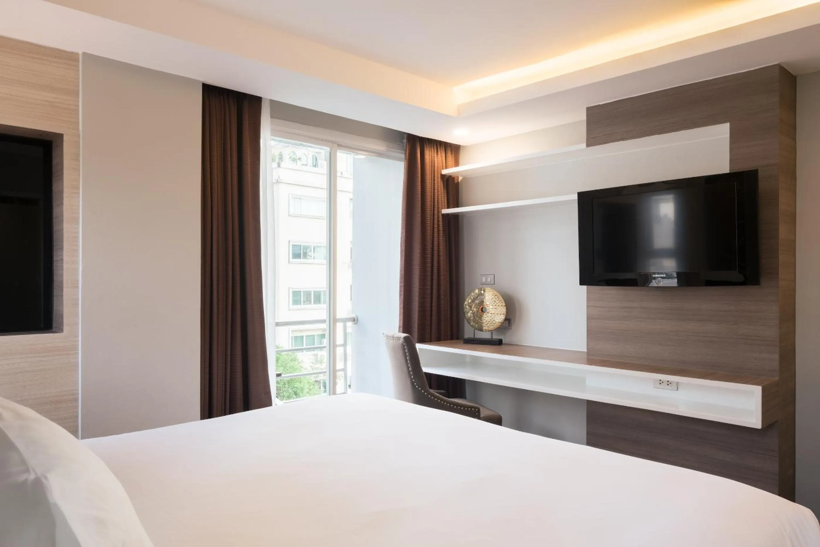 Bed in Aspira Suites Sukhumvit 20