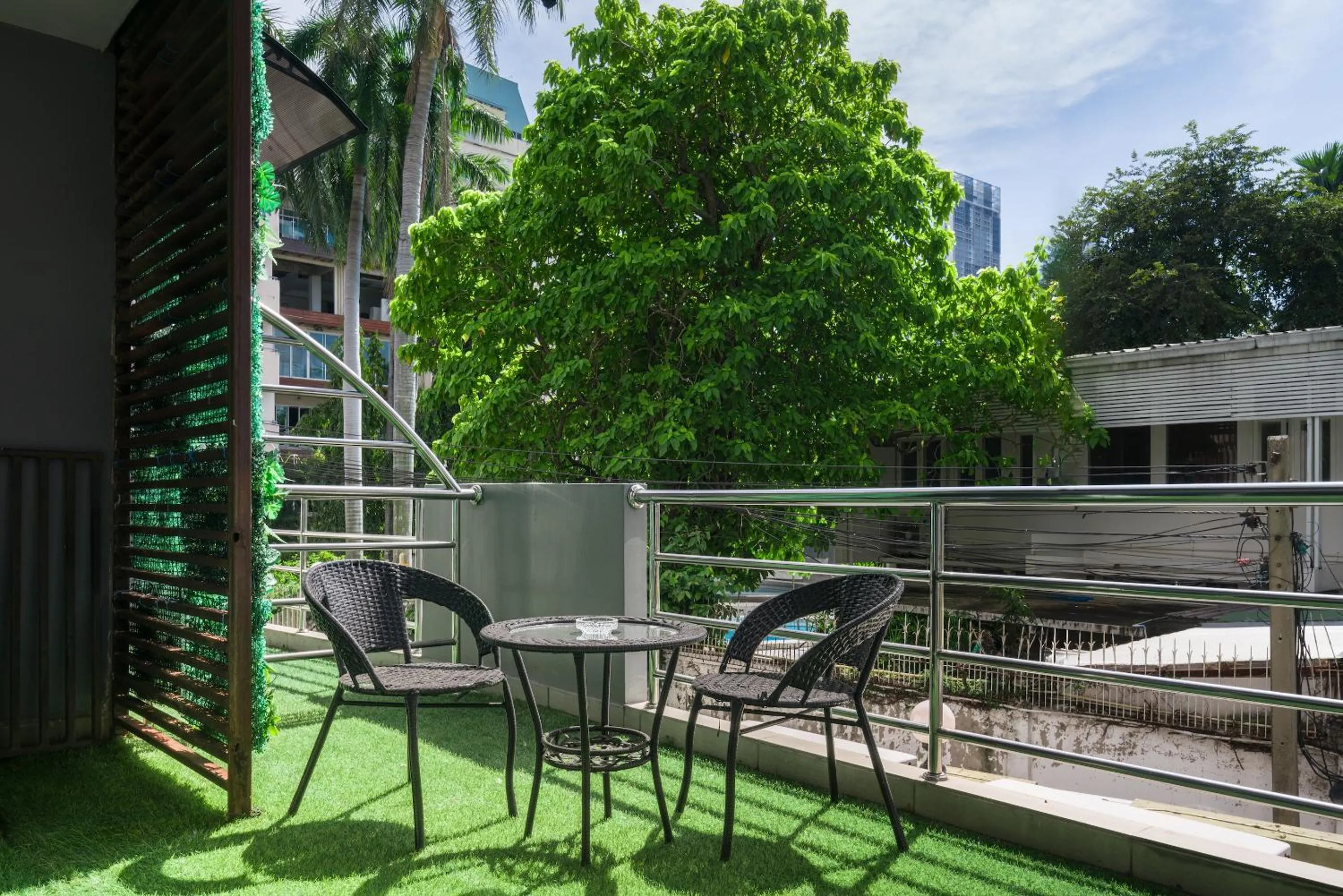 Patio in Aspira Suites Sukhumvit 20