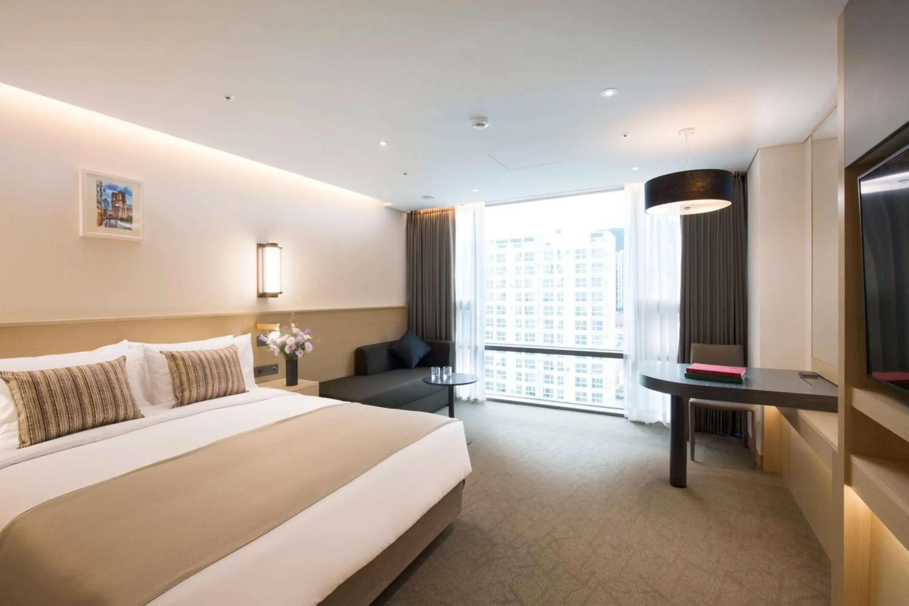 Bed in Hotel Central Bay Bed in Hotel Central Bay