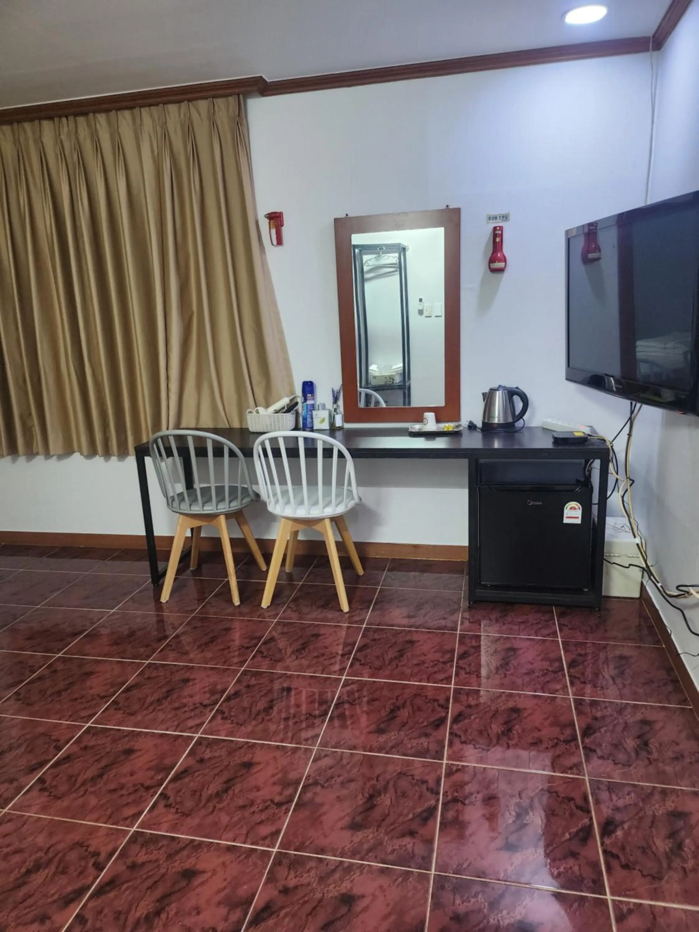 Decorative detail in Busan Station Centum Hotel