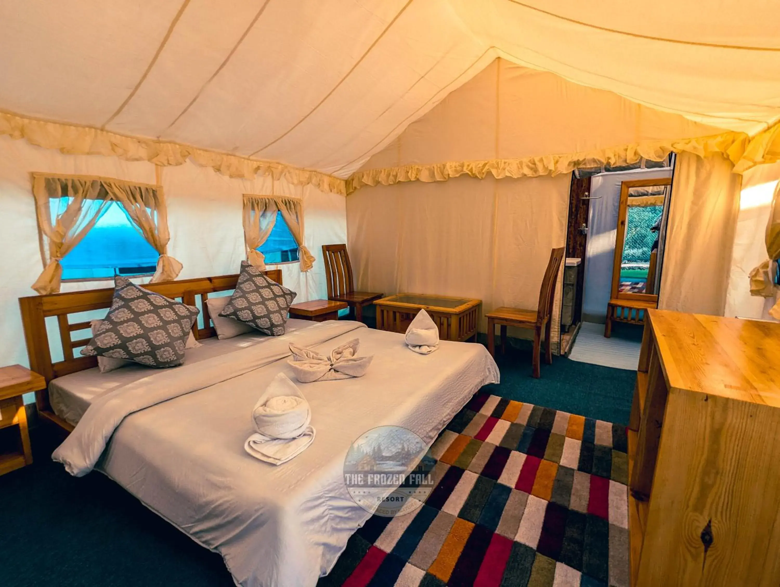Tent in Dawat-e-Drung by FrozenFall Resort Tent in Dawat-e-Drung by FrozenFall Resort