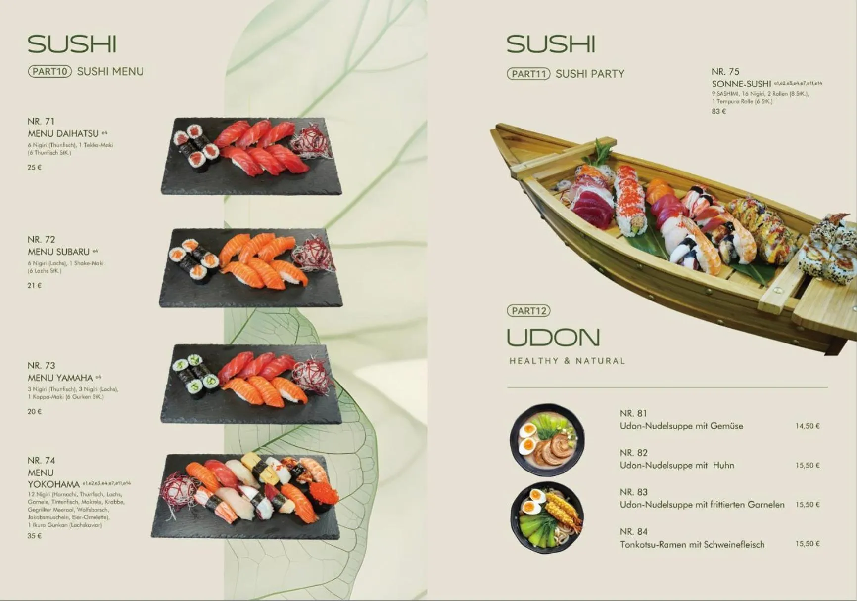 Restaurant/places to eat in Hotel Sonne