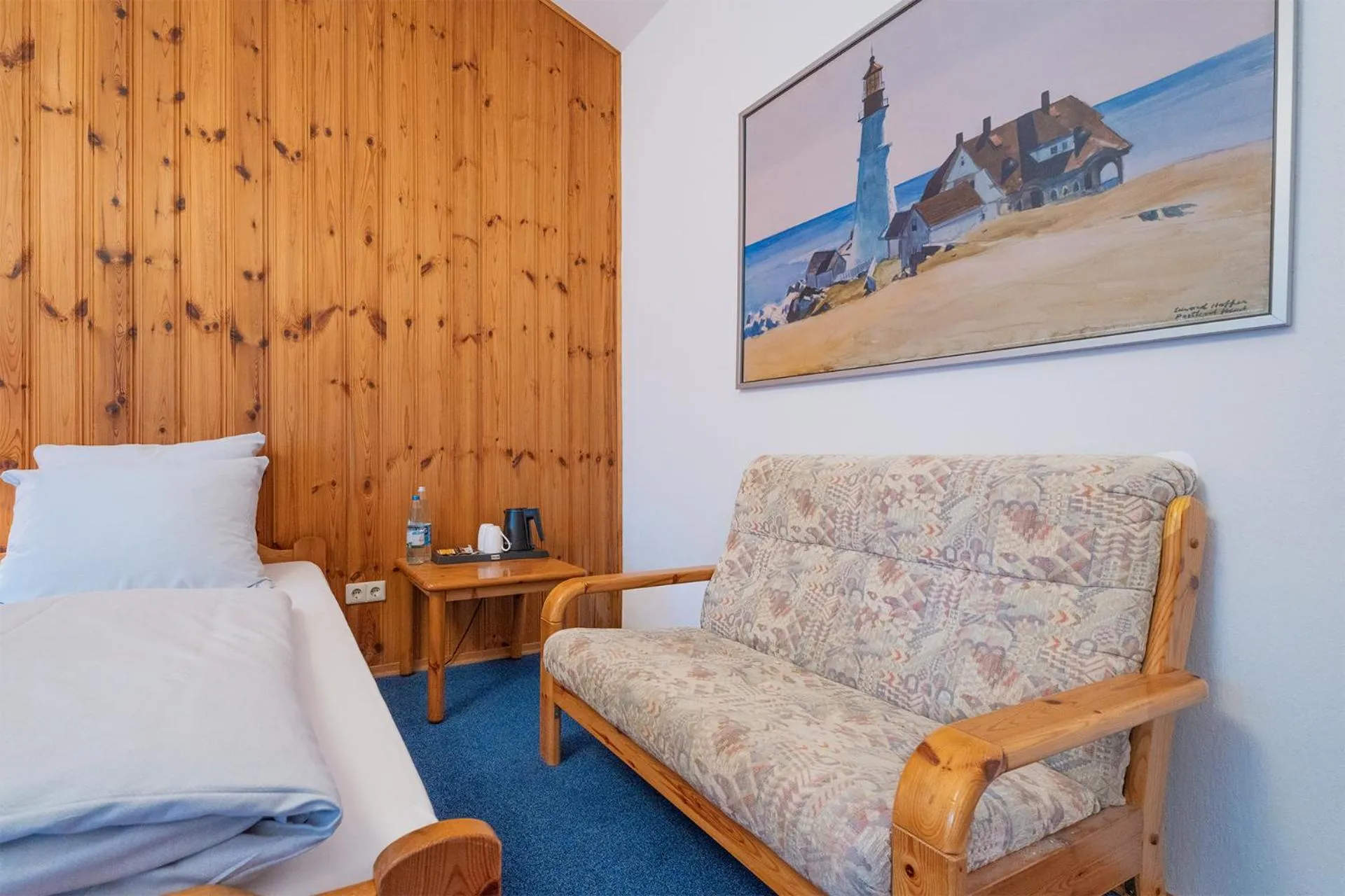 Bedroom, Bed in Hotel Sonne