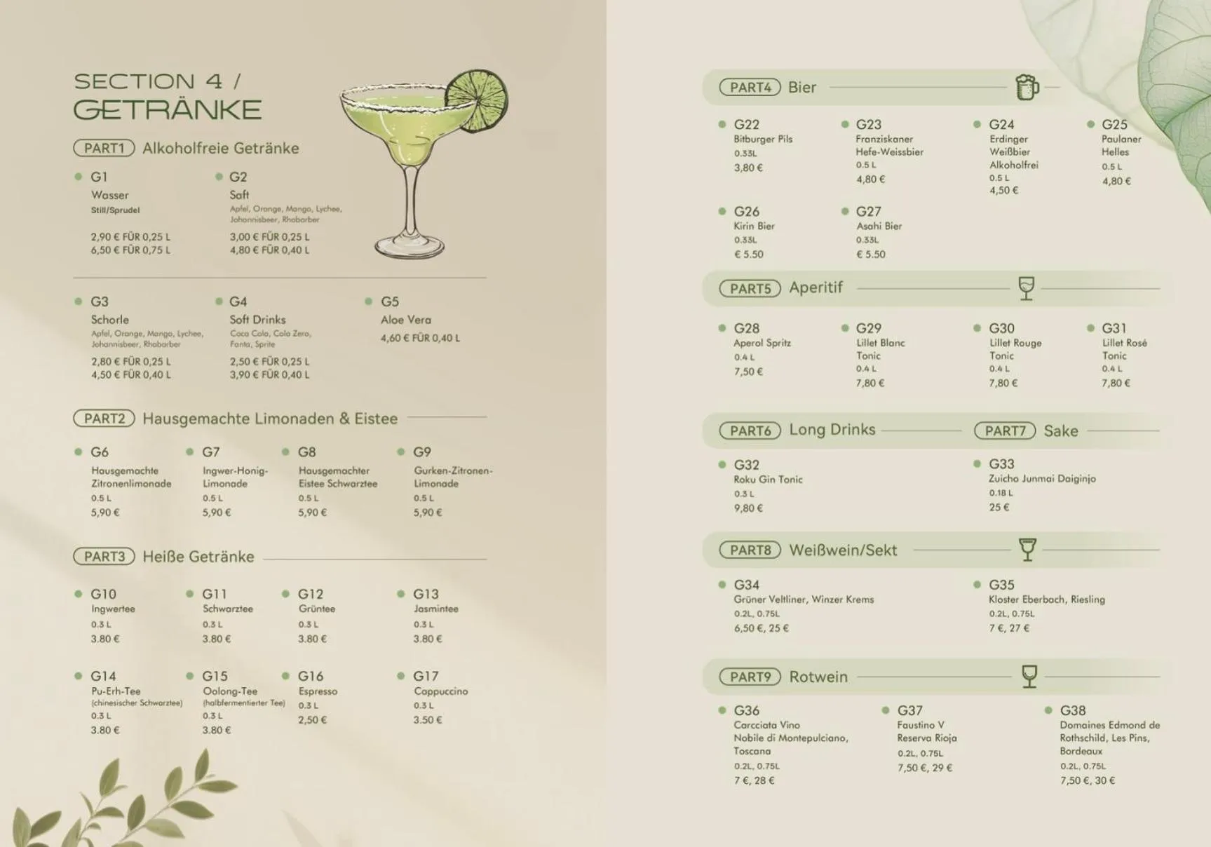 Restaurant/places to eat in Hotel Sonne