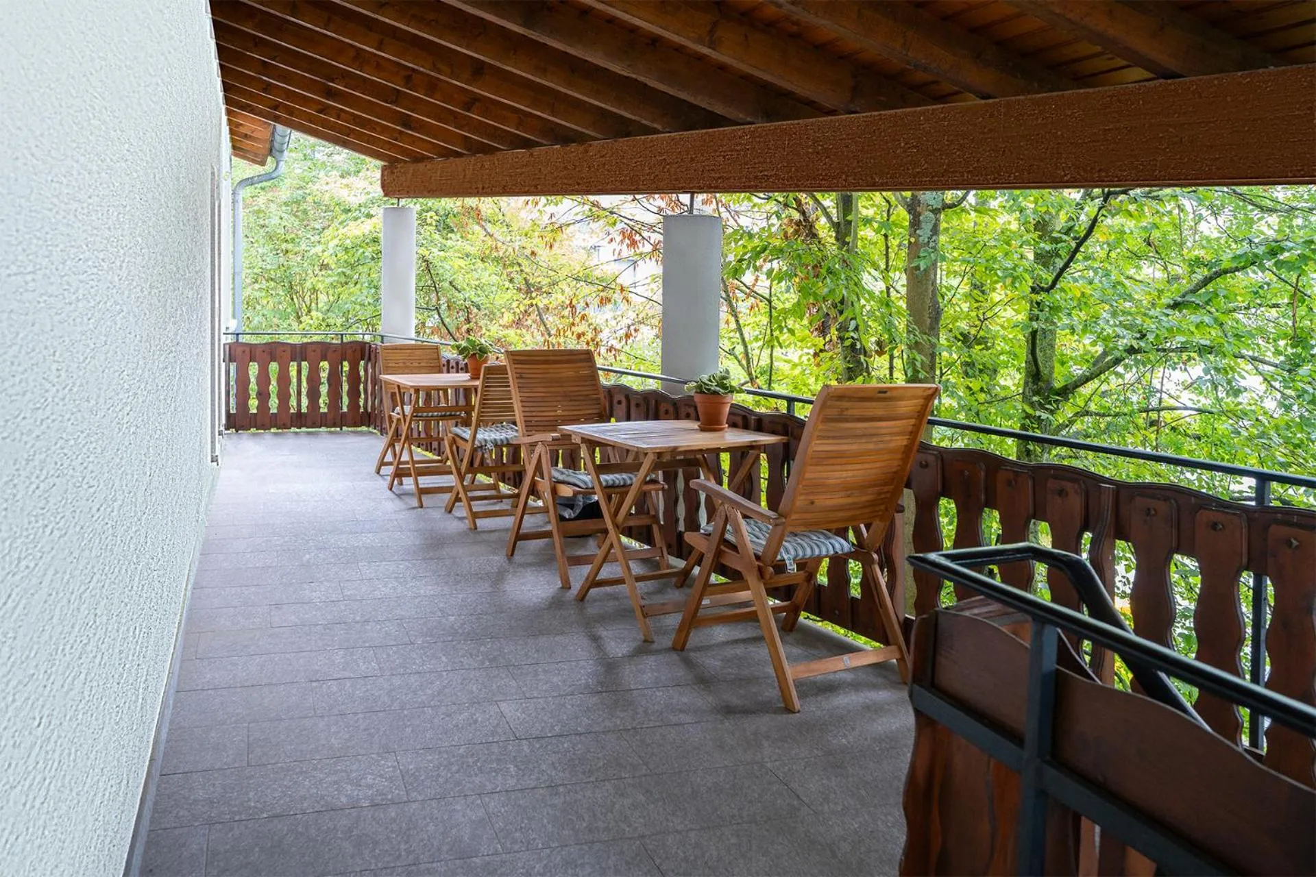 Balcony/Terrace in Hotel Sonne