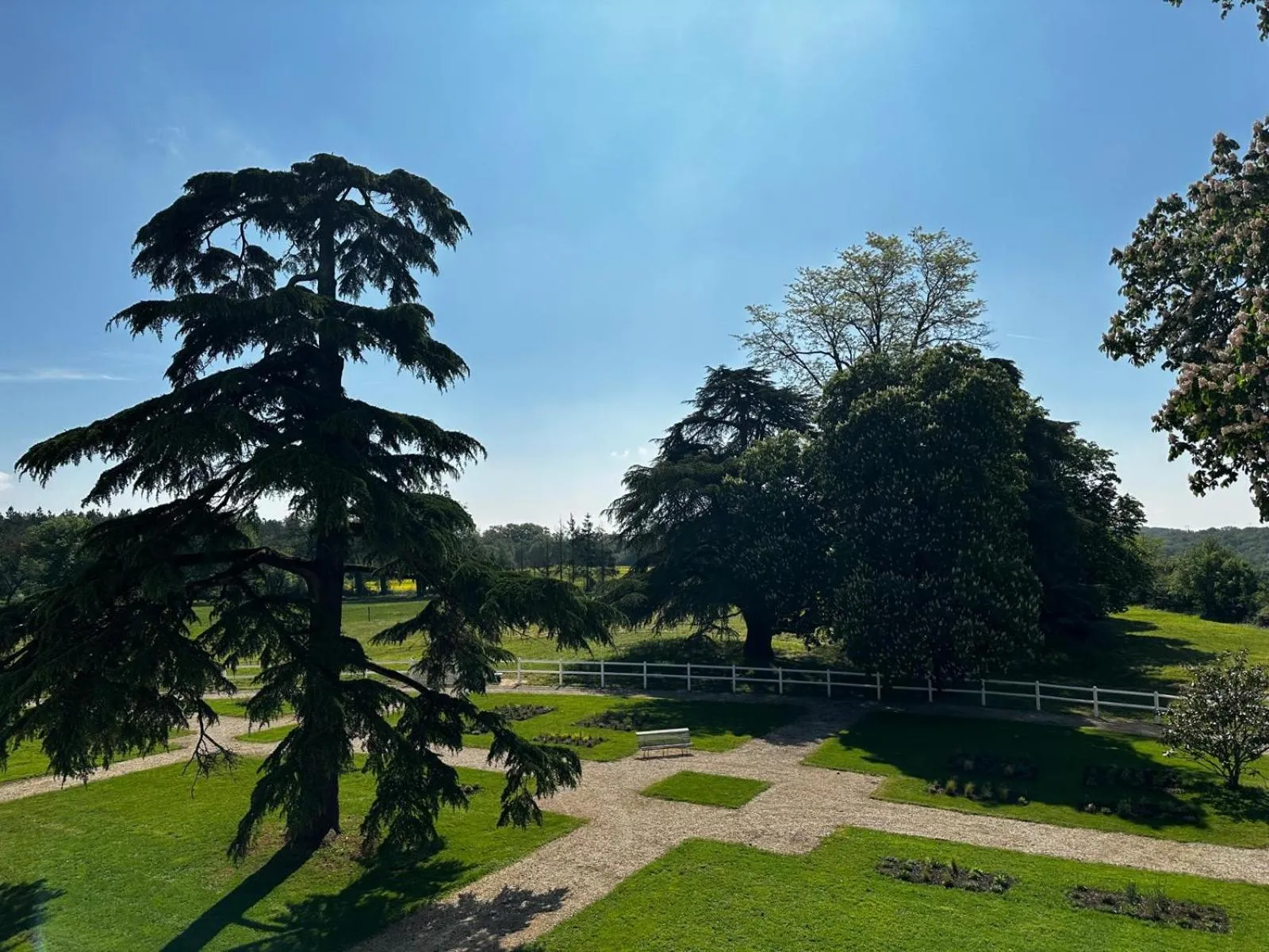 Garden in Domaine de l'Ecorcerie