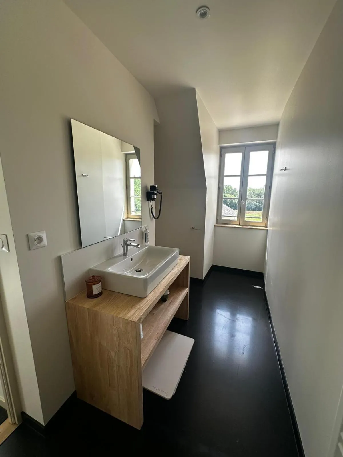 Bathroom, Bed in Domaine de l'Ecorcerie