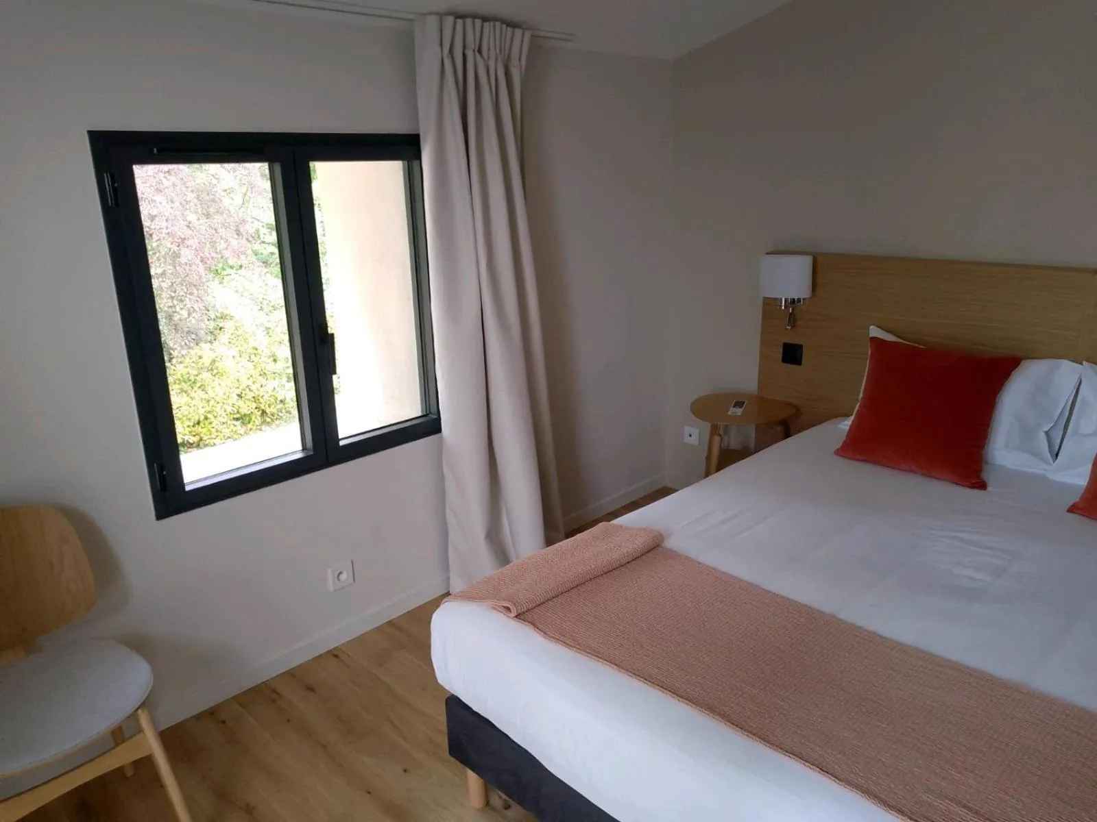 Patio, Bed in Domaine de l'Ecorcerie