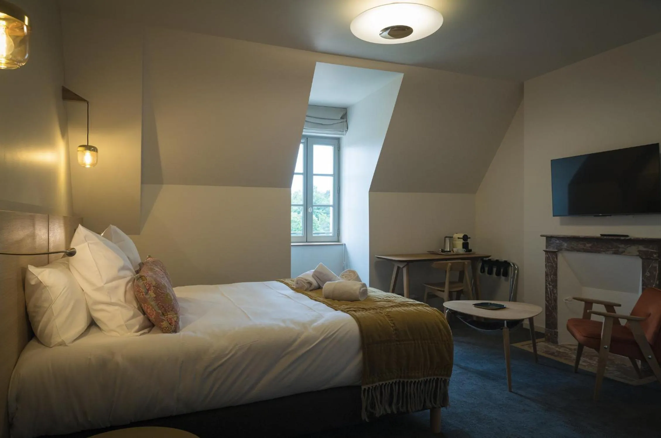 Bed in Domaine de l'Ecorcerie