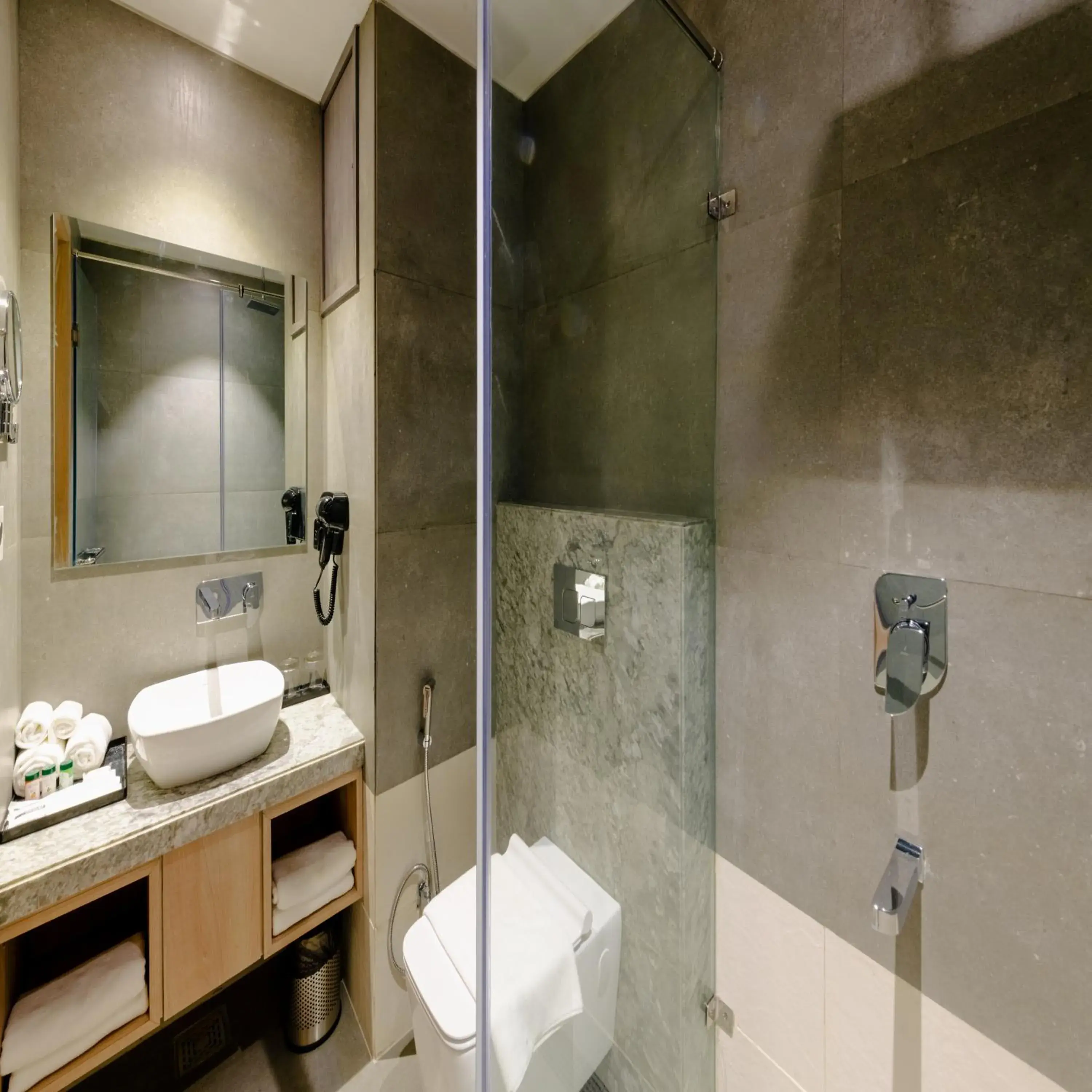 Bathroom in Signature Hotel Bathroom in Signature Hotel