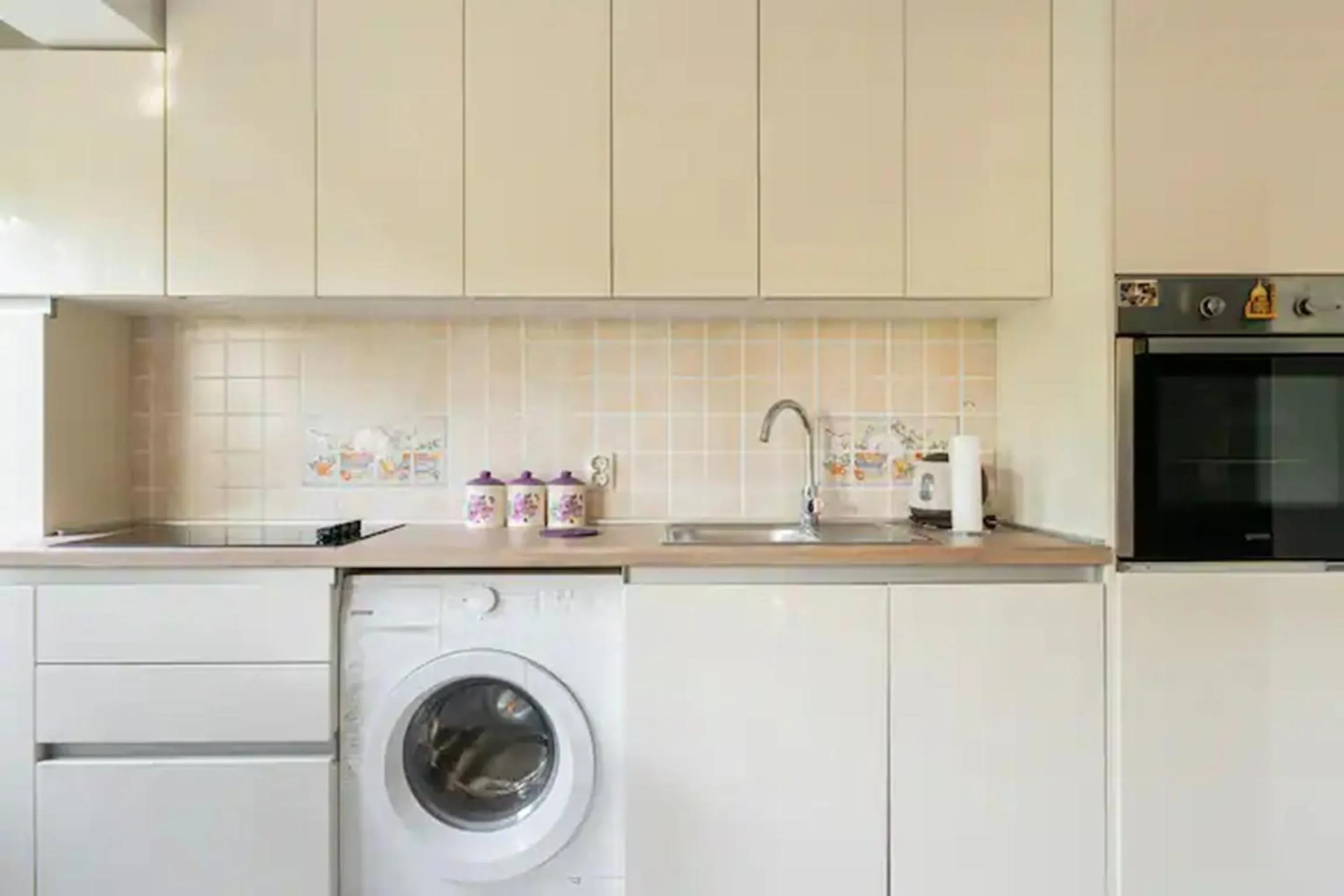 Kitchen or kitchenette in Studio Apartment Lemon