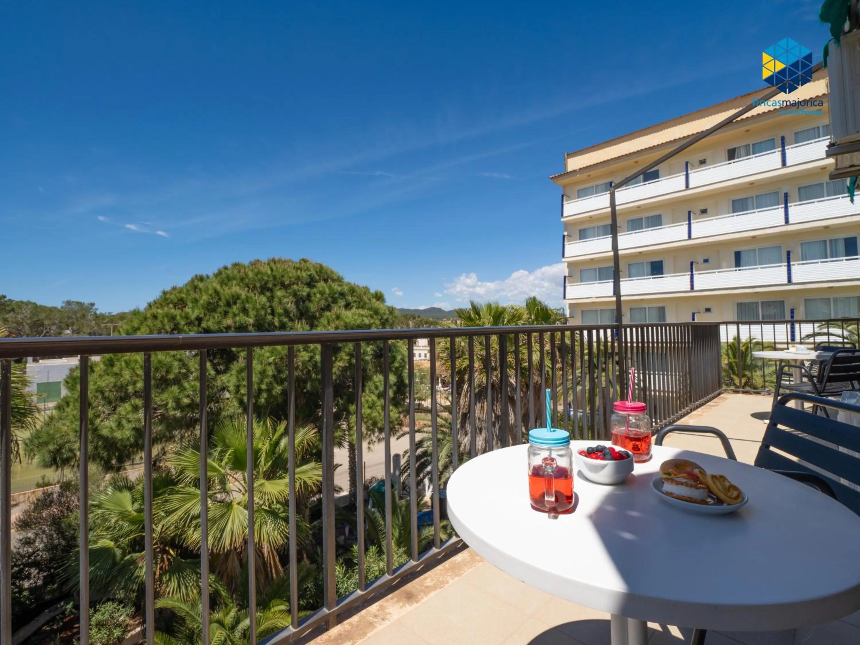Balcony/Terrace in Apartamentos Bella María