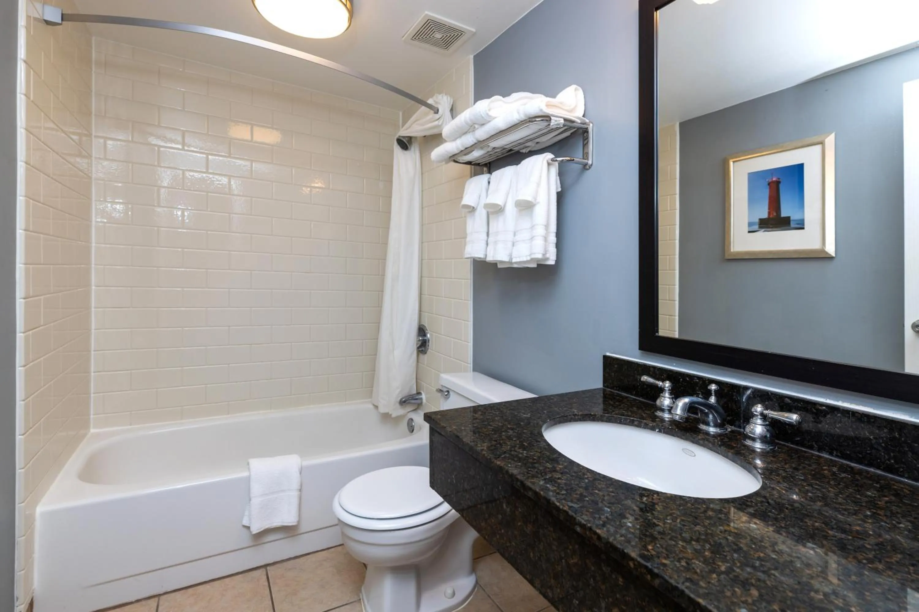 Bathroom in Harbor Town Inn, BW Signature Collection