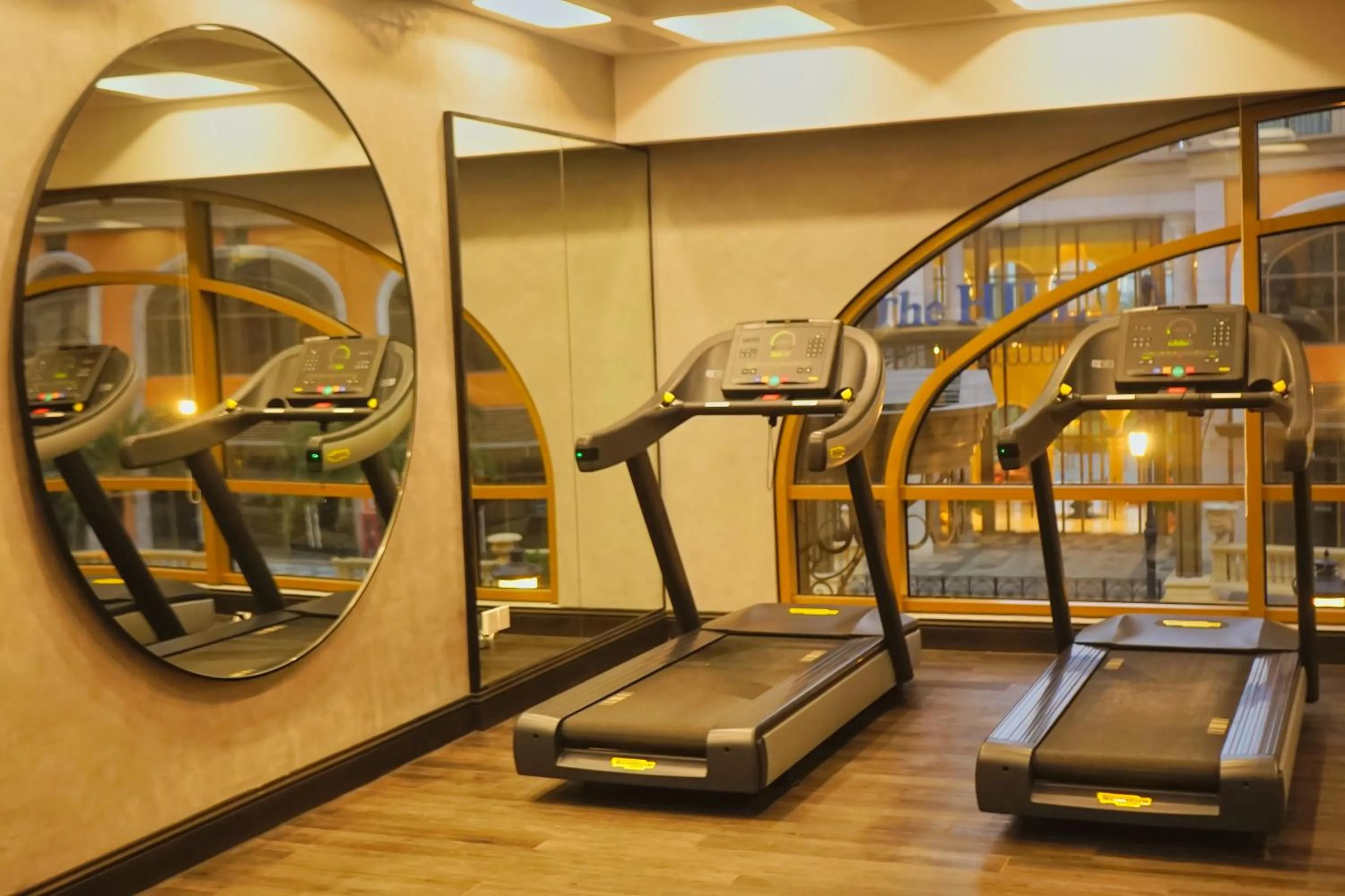Fitness centre/facilities in We Young Apartments by HOFs - Fireworks & Ocean view