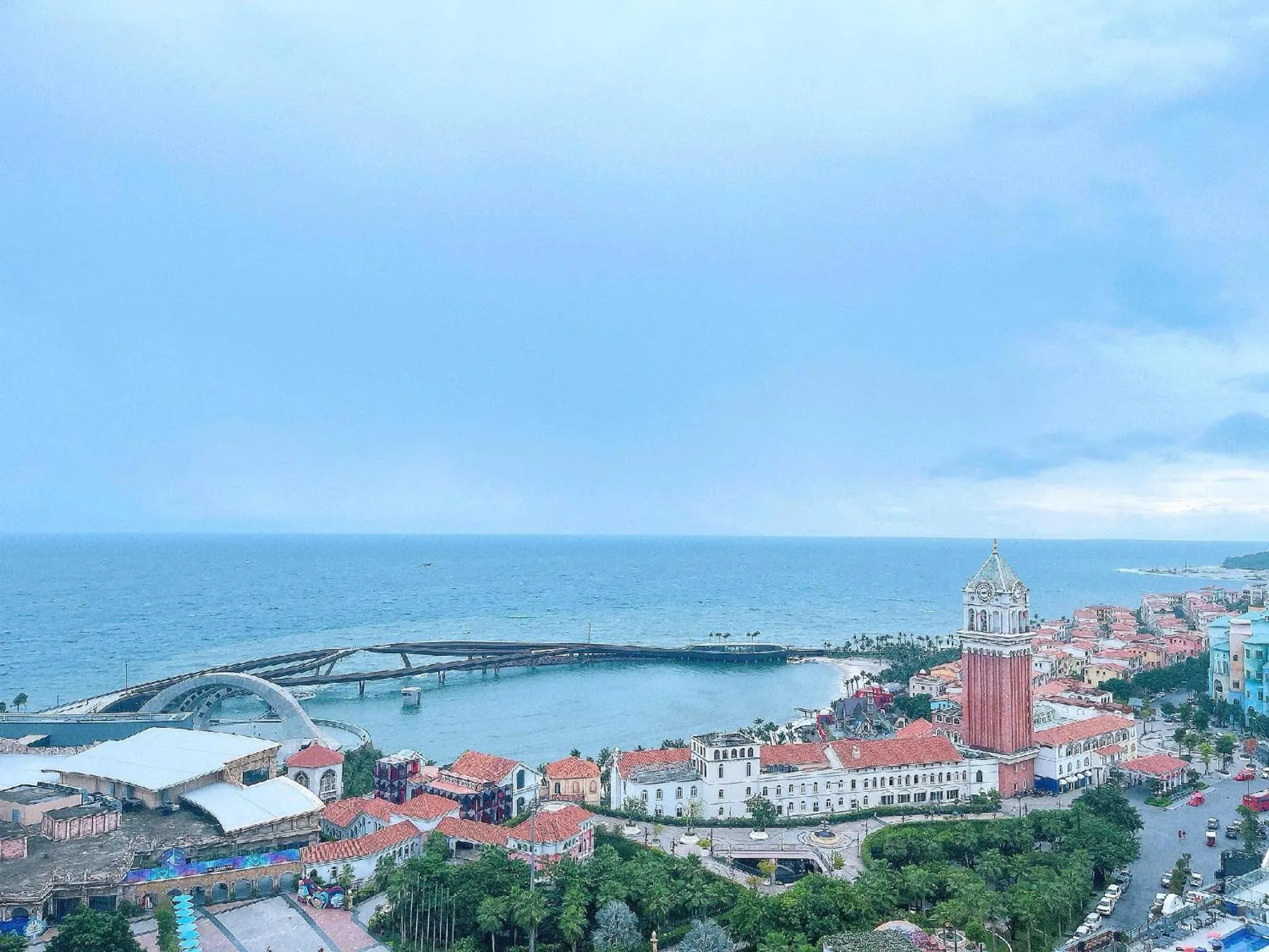 Natural landscape in We Young Apartments by HOFs - Fireworks & Ocean view