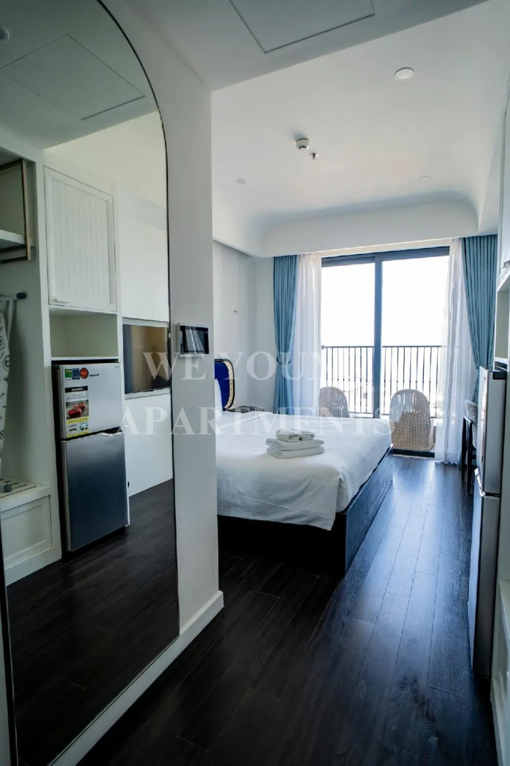 Photo of the whole room, Bed in We Young Apartments by HOFs - Fireworks & Ocean view