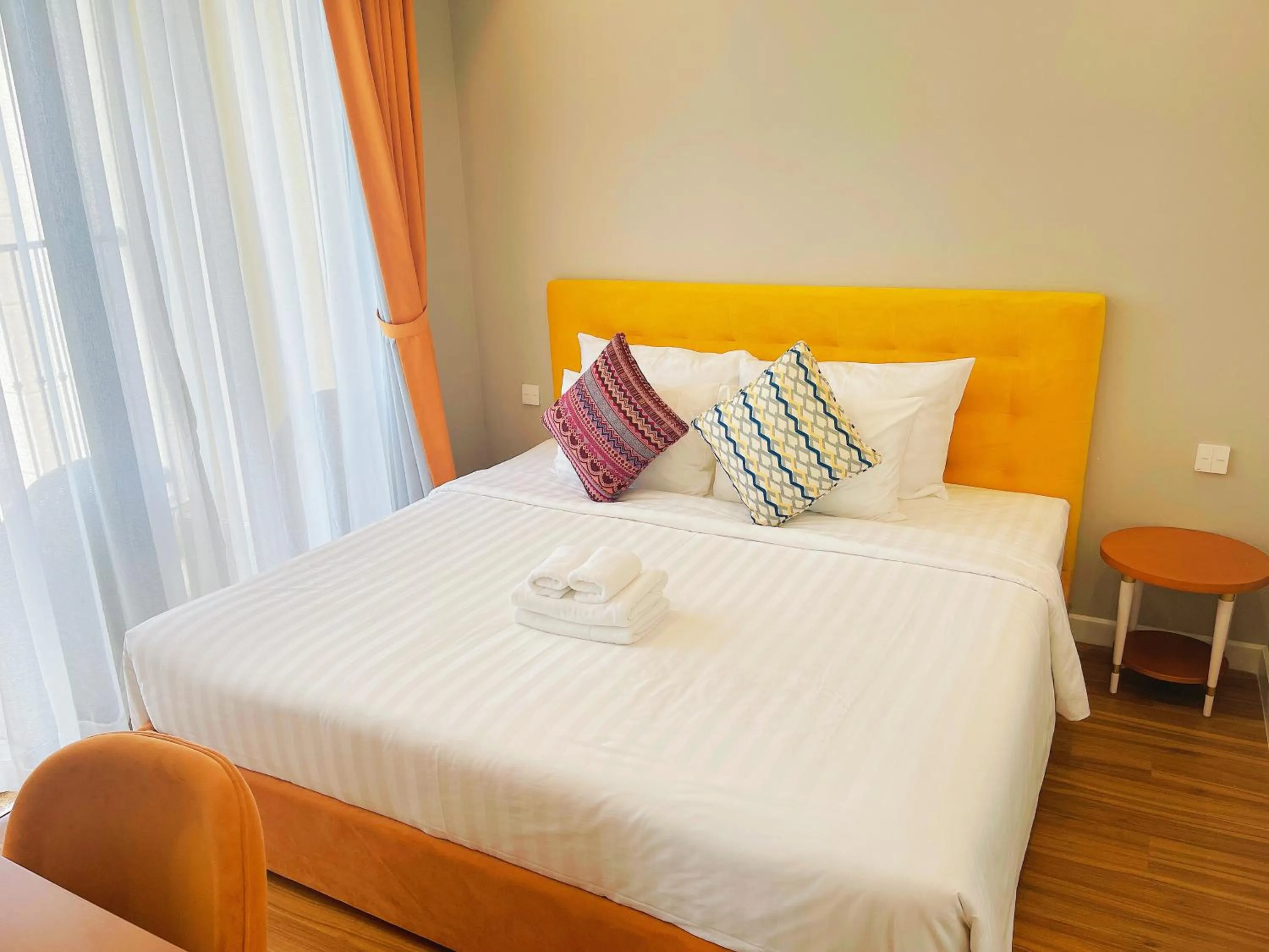 Photo of the whole room, Bed in We Young Apartments by HOFs - Fireworks & Ocean view