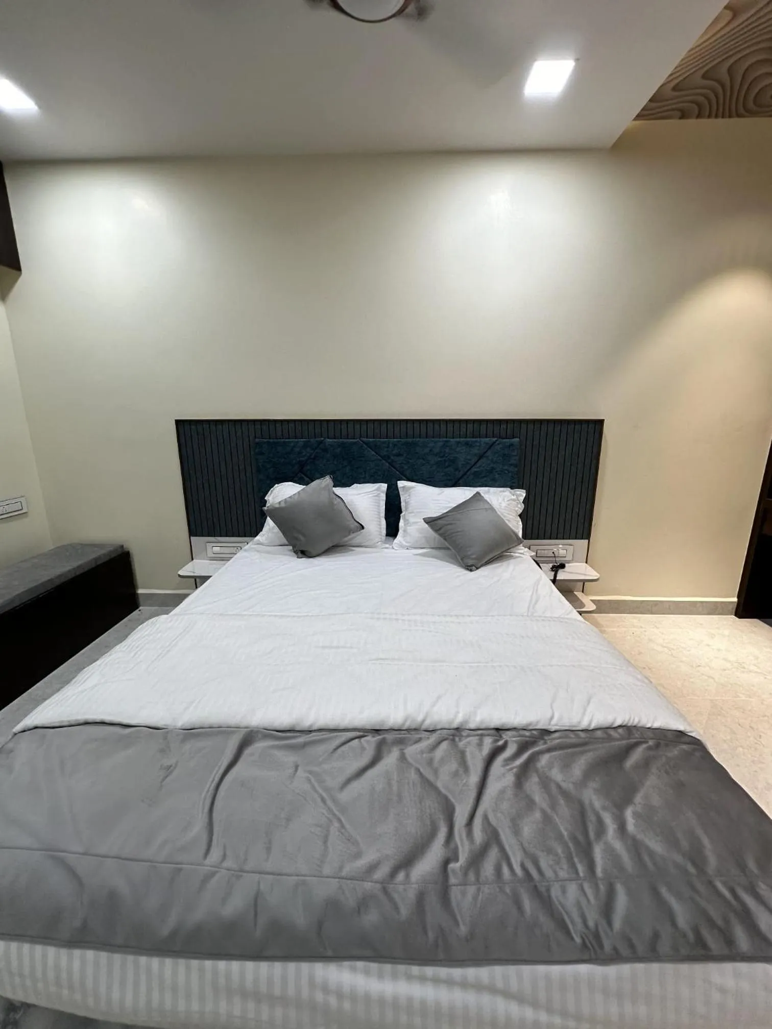 Bed in Jai Raja's Tower