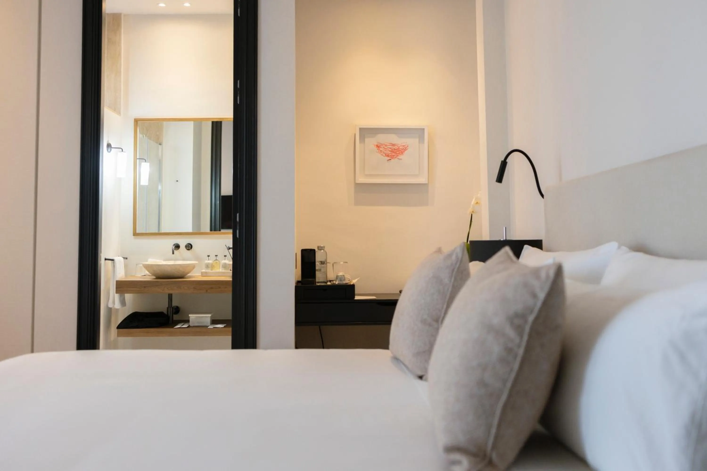 Bed in Hotel Boutique Sidonia