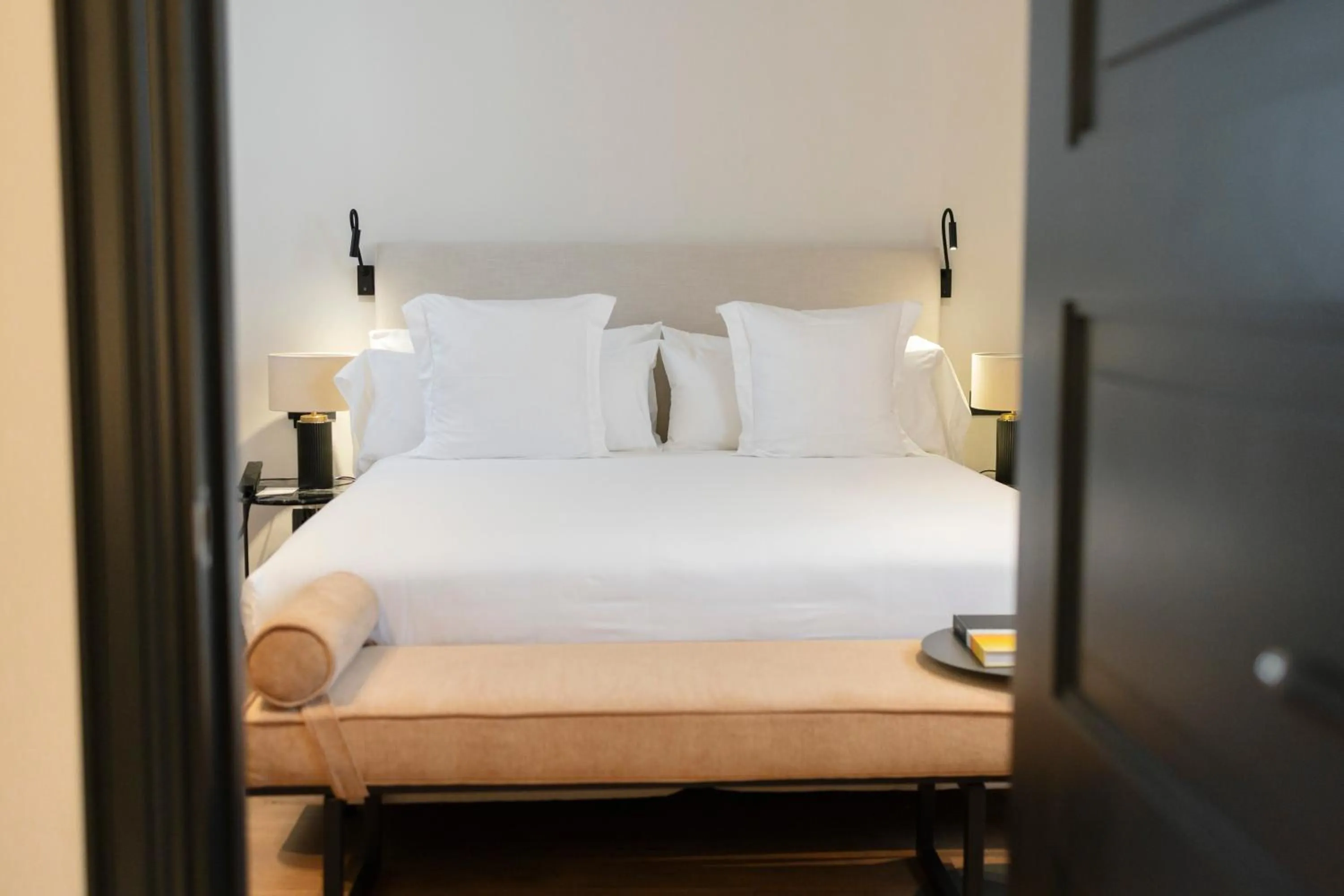 Bed in Hotel Boutique Sidonia