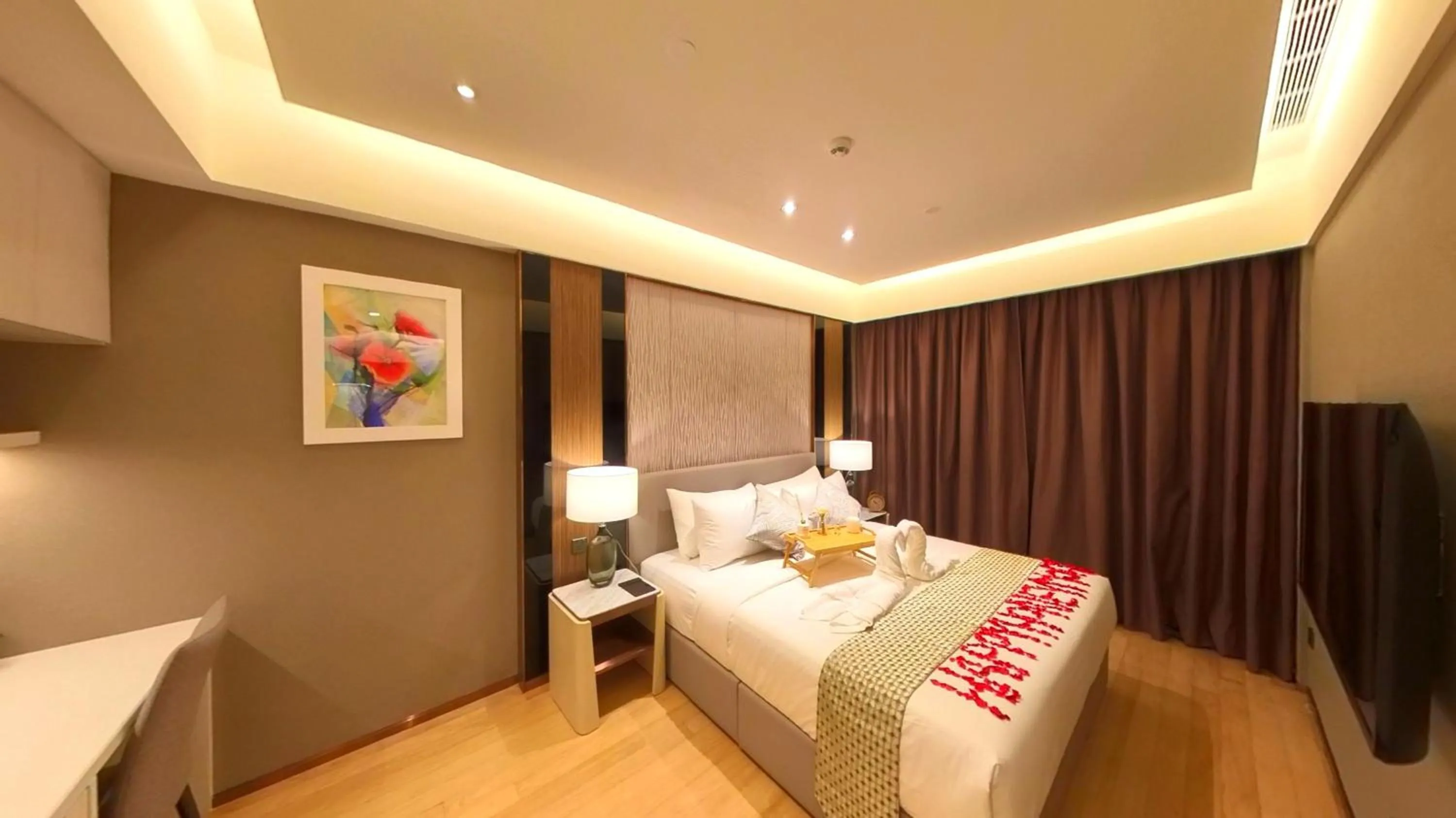 Bed in Imperial KLCC Residence