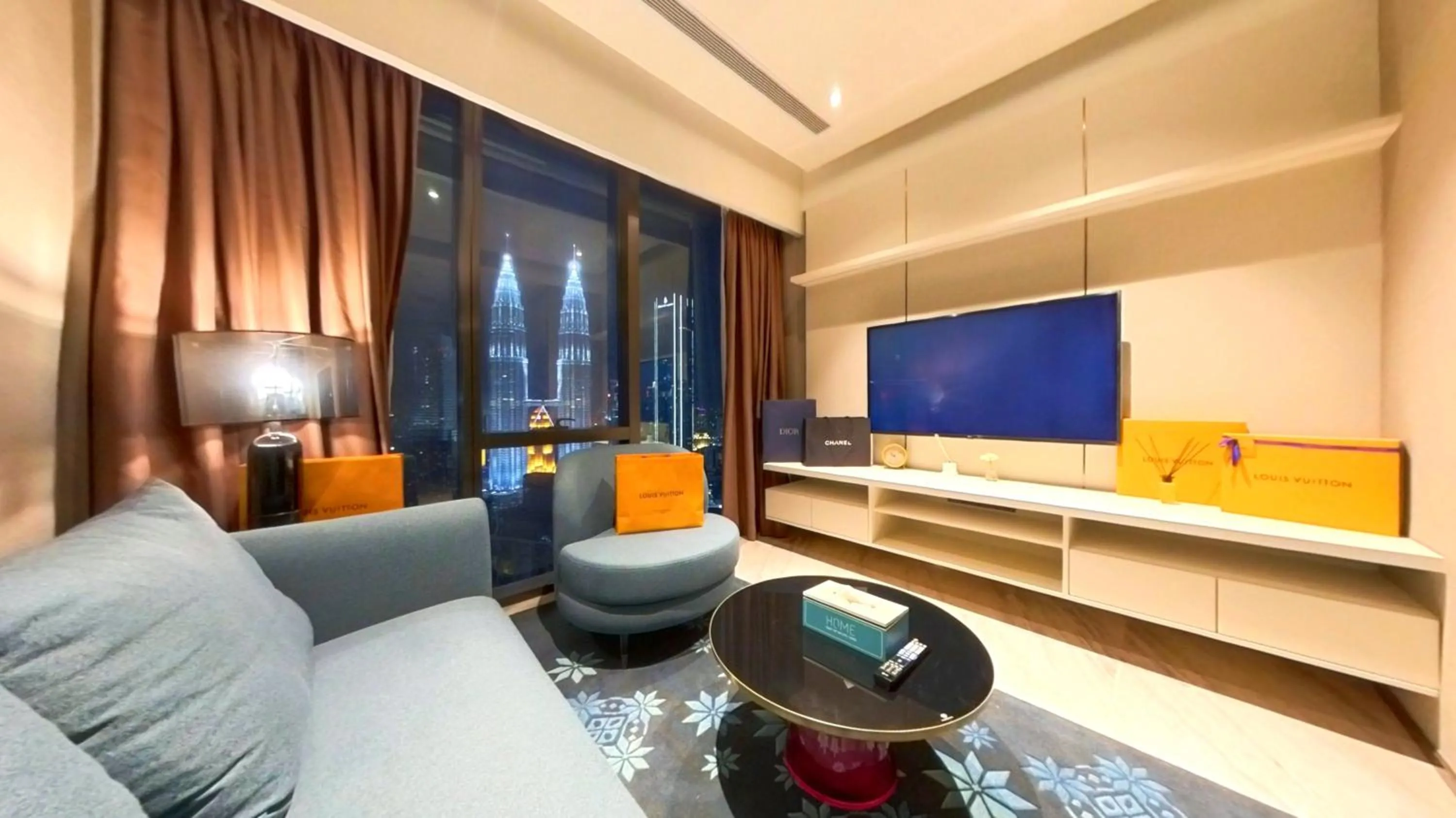 Communal lounge/ TV room in Imperial KLCC Residence