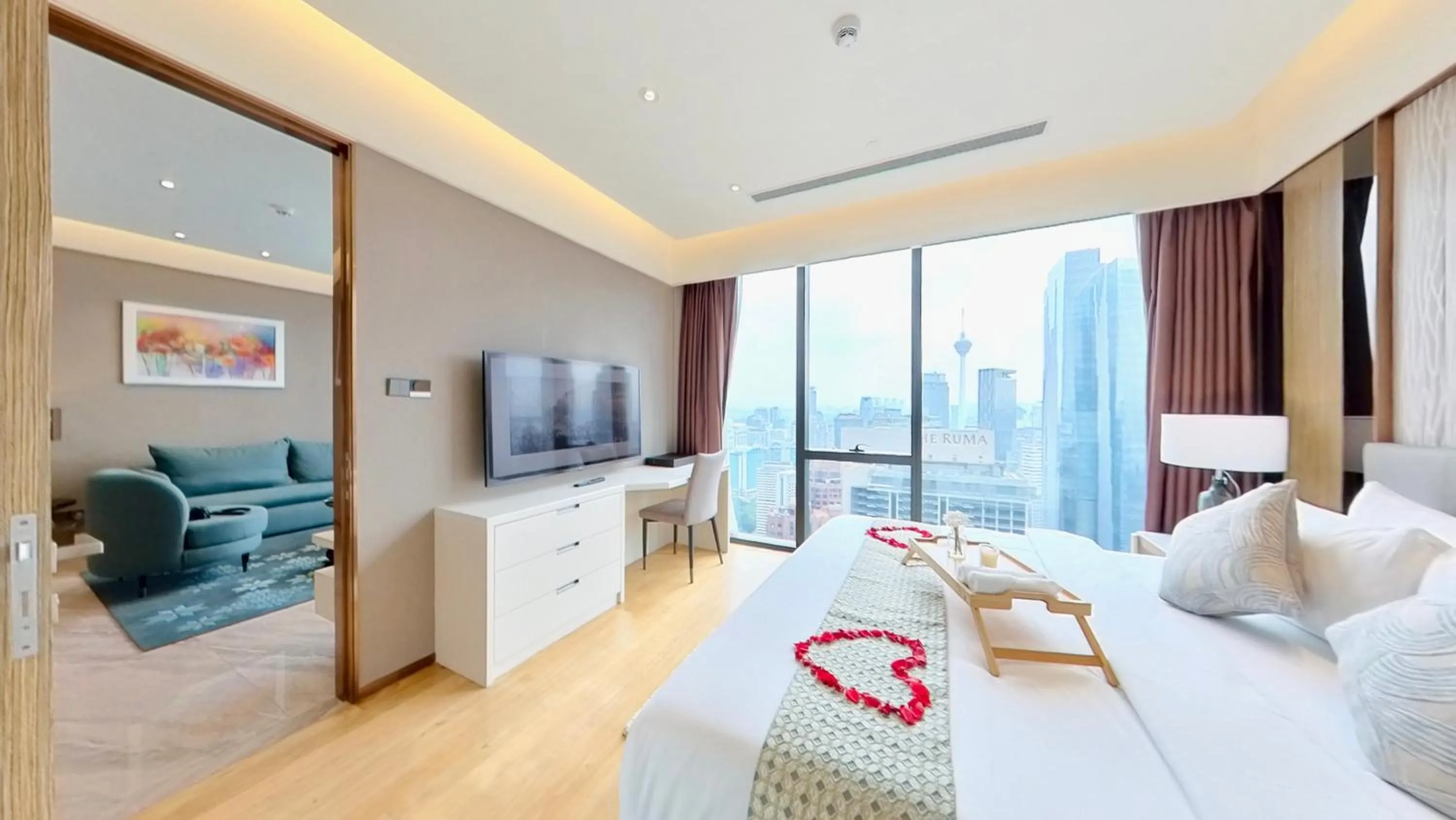 Bed in Imperial KLCC Residence