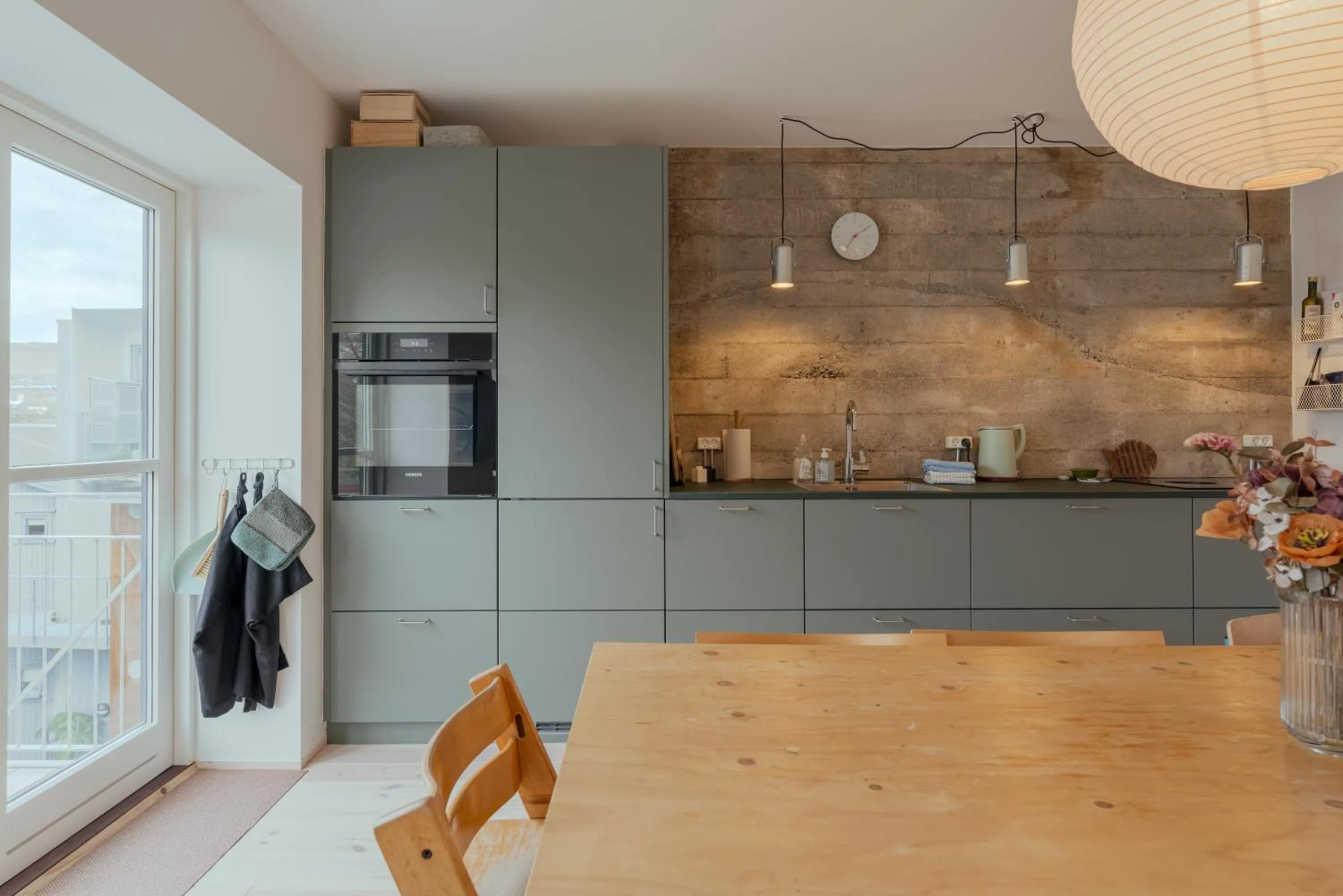Kitchen or kitchenette in Charming Central Tórshavn Retreat - 2BR Apartment