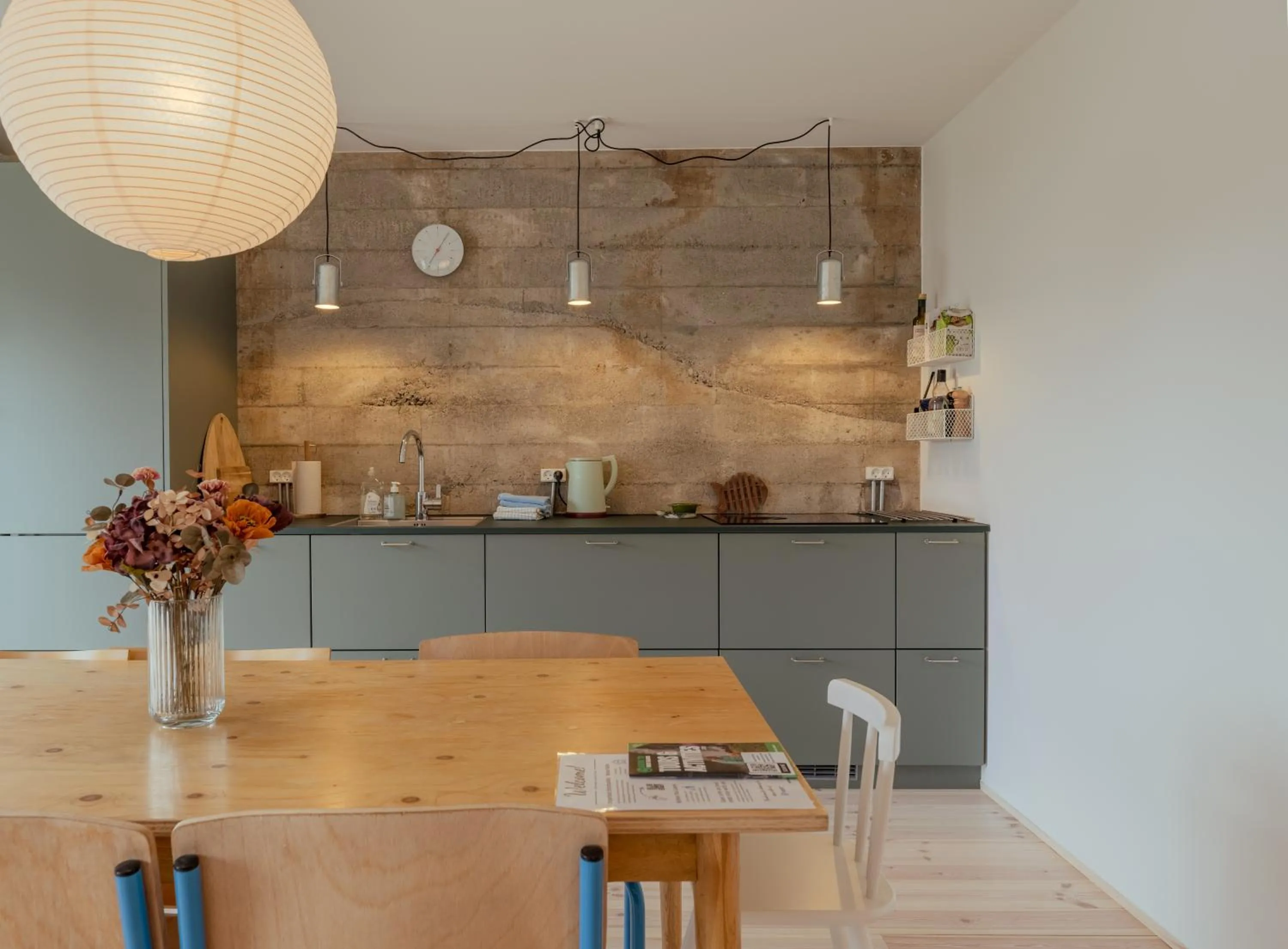 Kitchen or kitchenette in Charming Central Tórshavn Retreat - 2BR Apartment