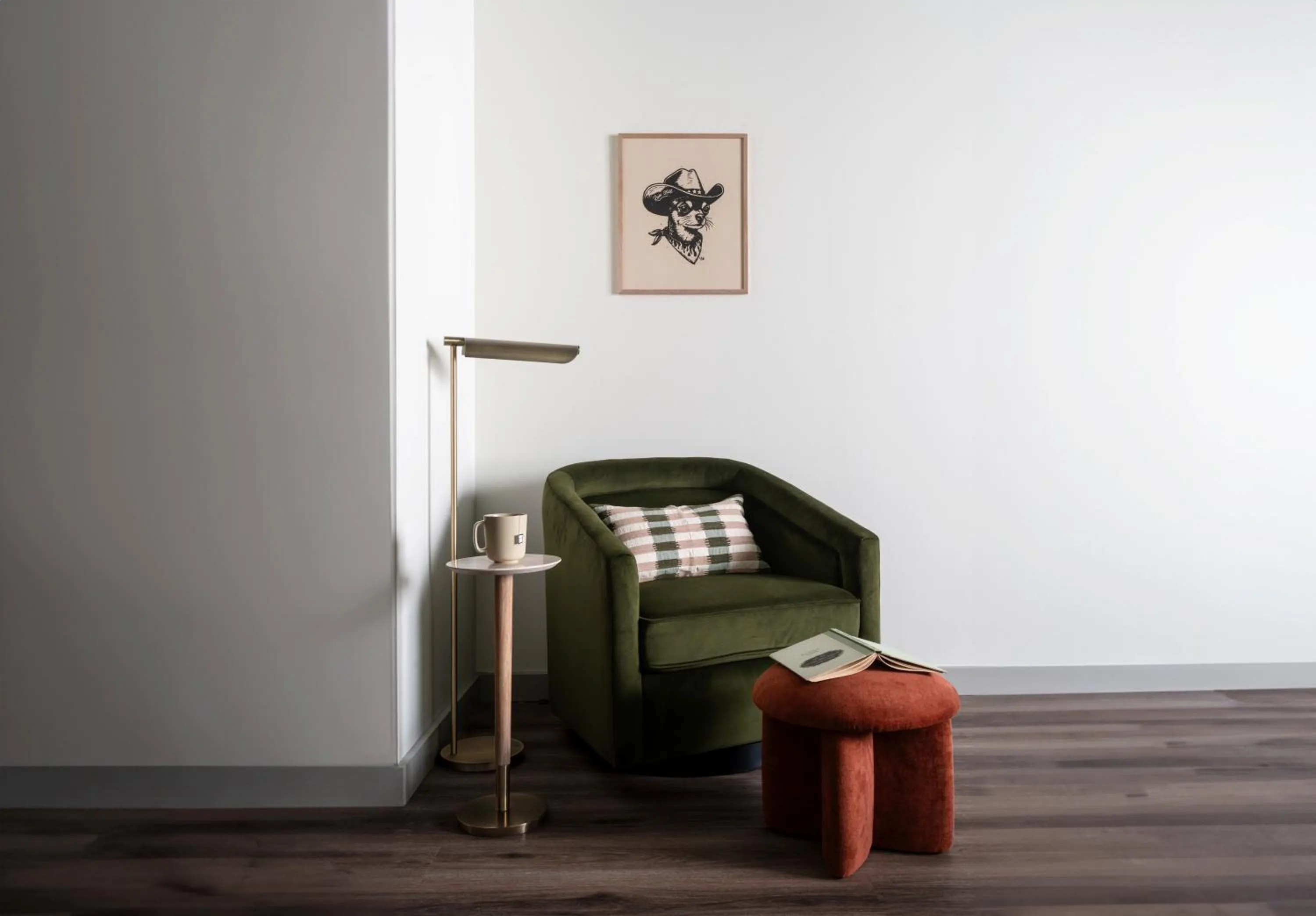 Seating area in Mint House Fort Worth - Cultural District