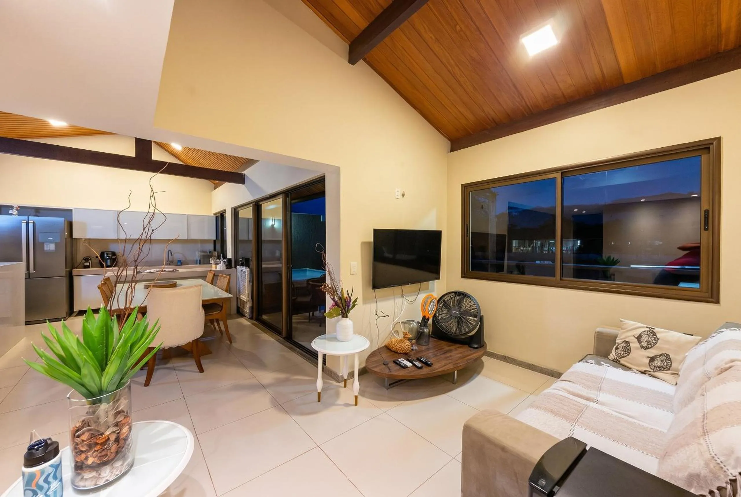 Living room in Malawi Beach Resort - Flat SKY