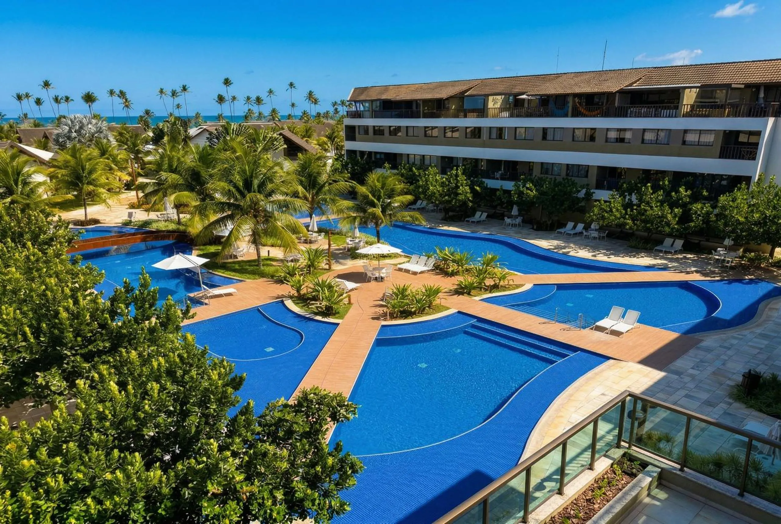 Bird's eye view in Malawi Beach Resort - Flat SKY
