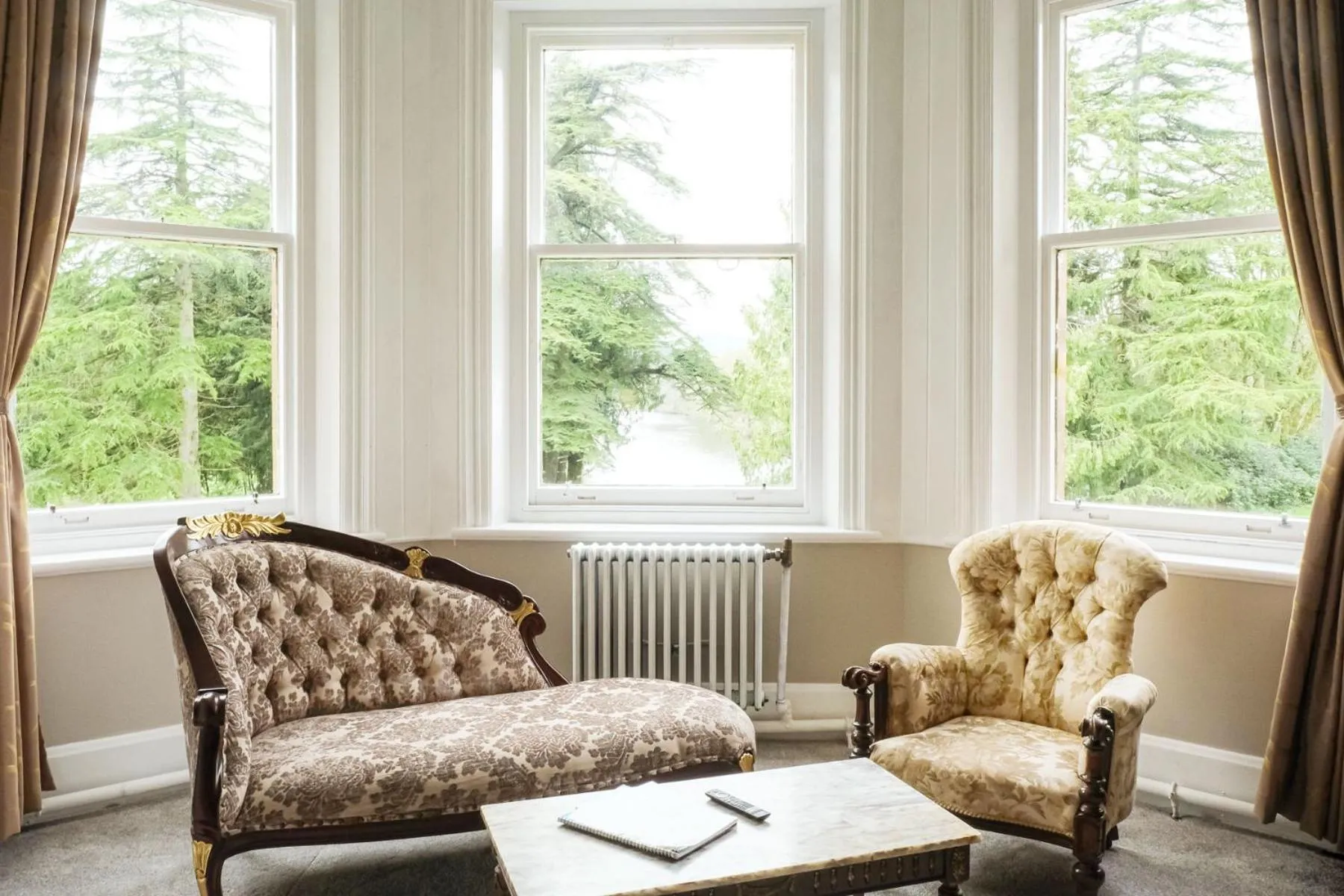Seating area in Friars Carse Country House Hotel