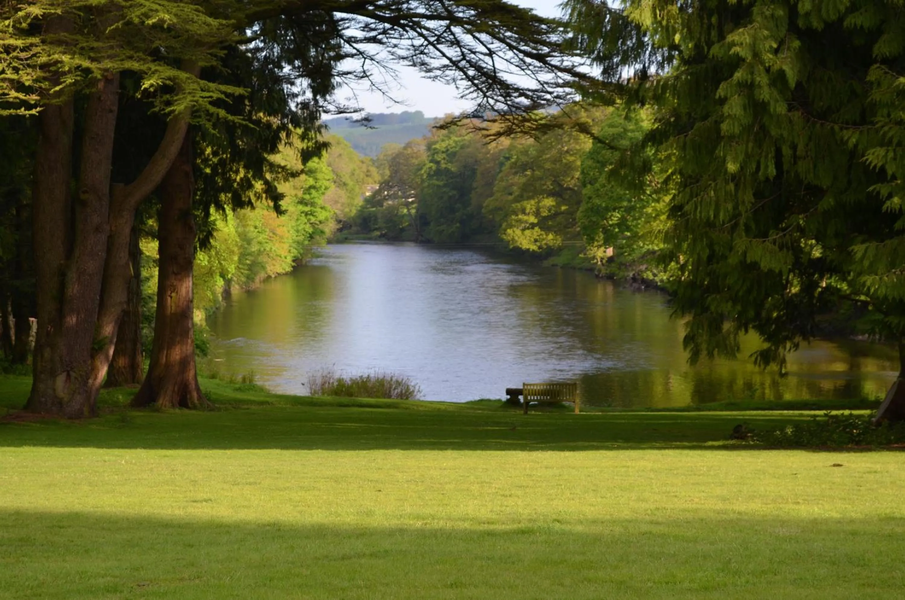 Garden in Friars Carse Country House Hotel
