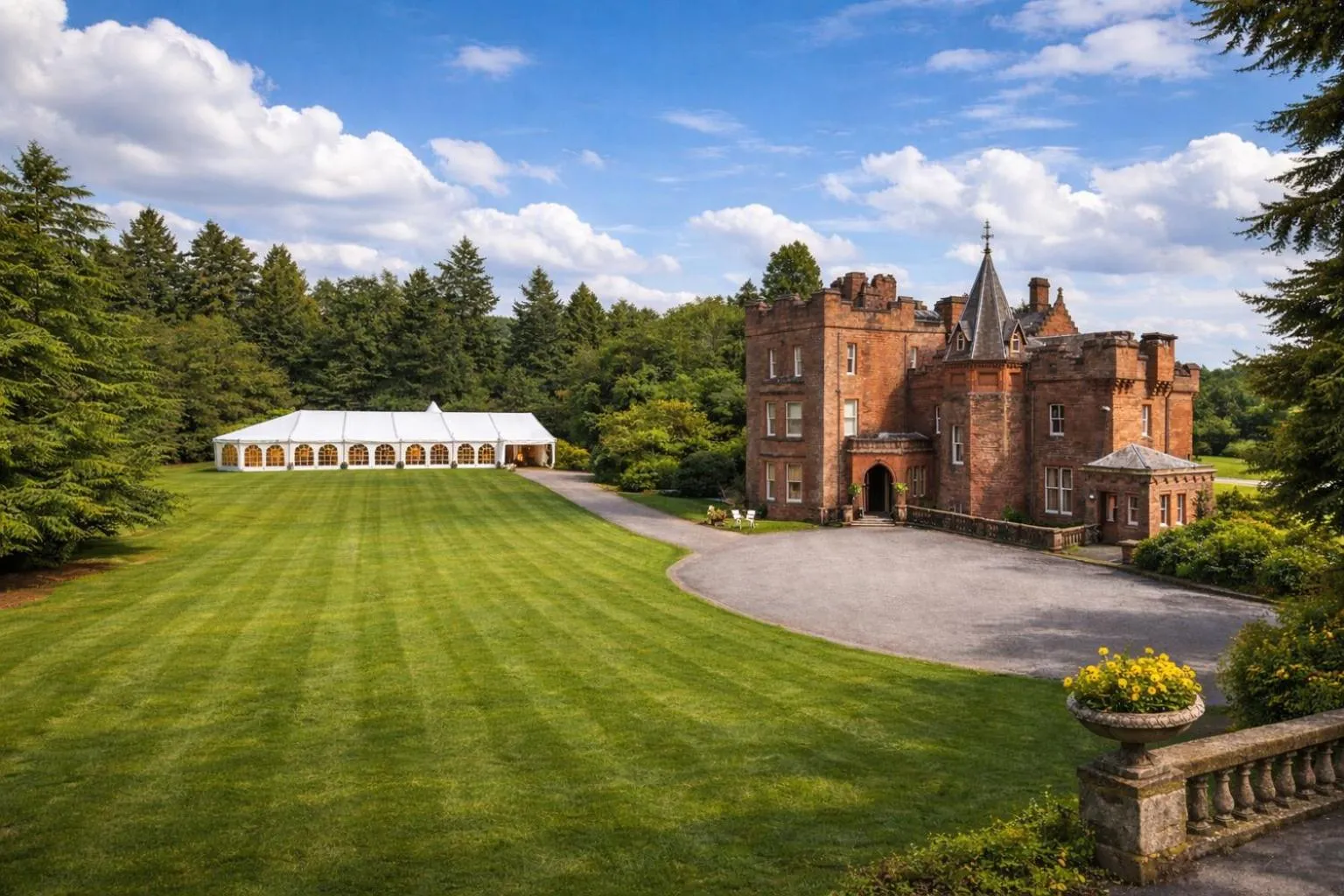 Property building in Friars Carse Country House Hotel