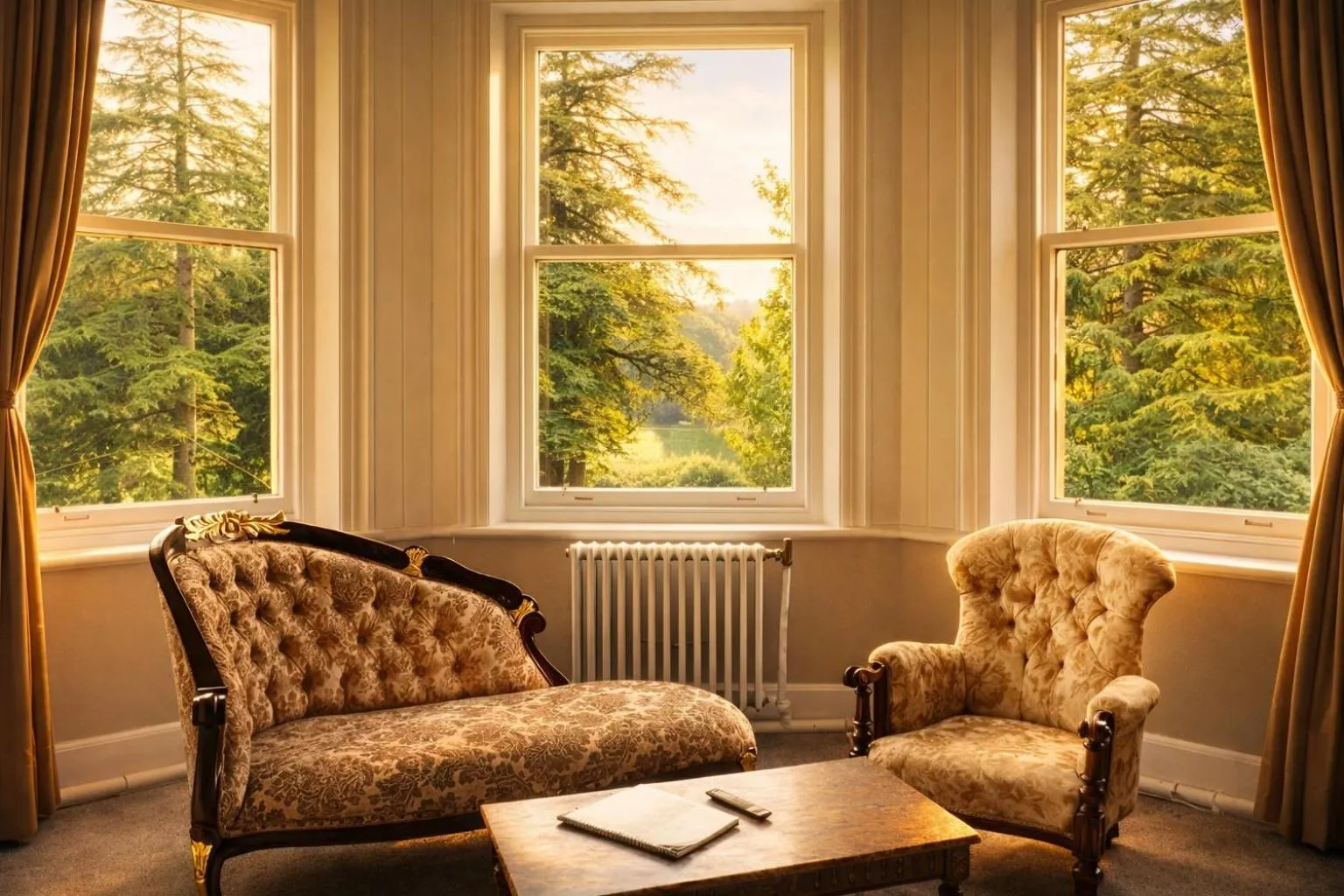 Seating area in Friars Carse Country House Hotel