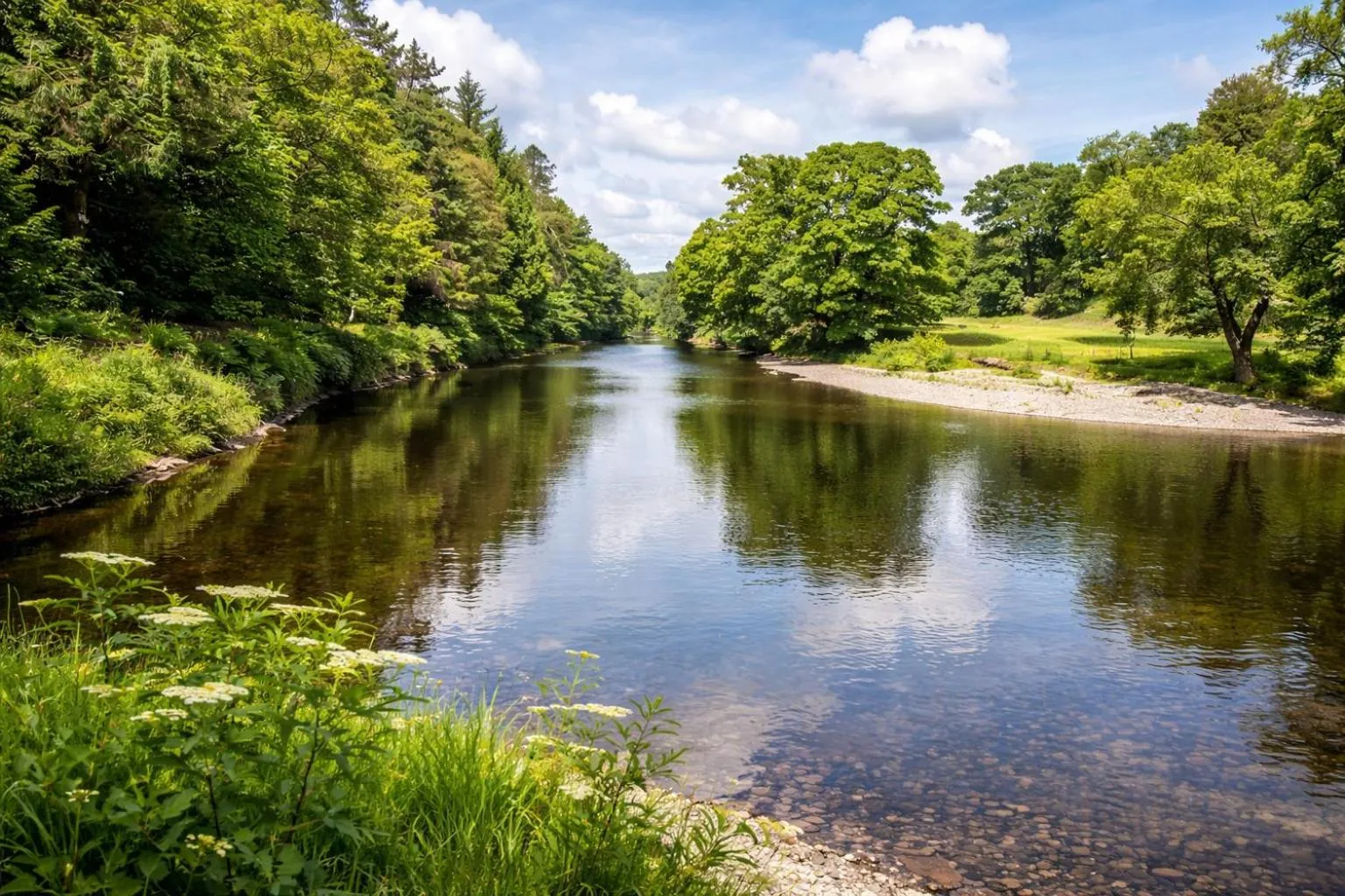 Garden in Friars Carse Country House Hotel
