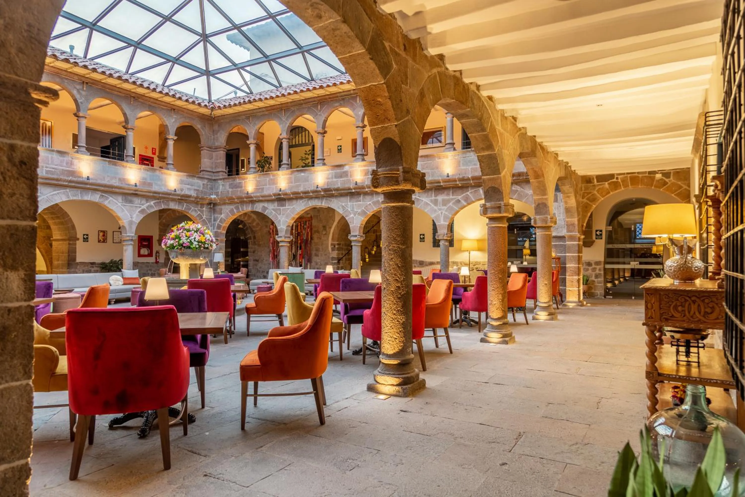 Patio in Novotel Cusco