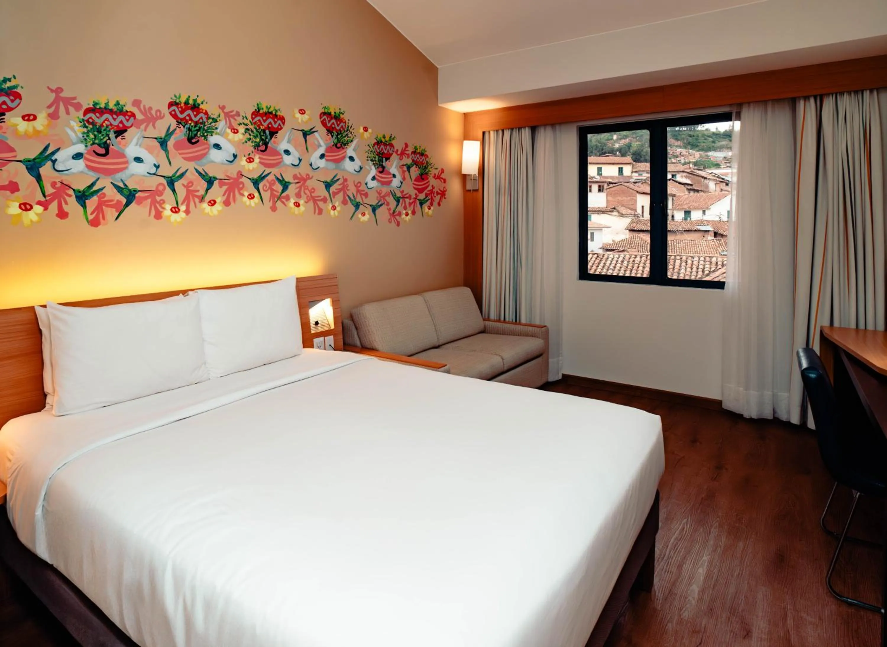 Bed in Novotel Cusco