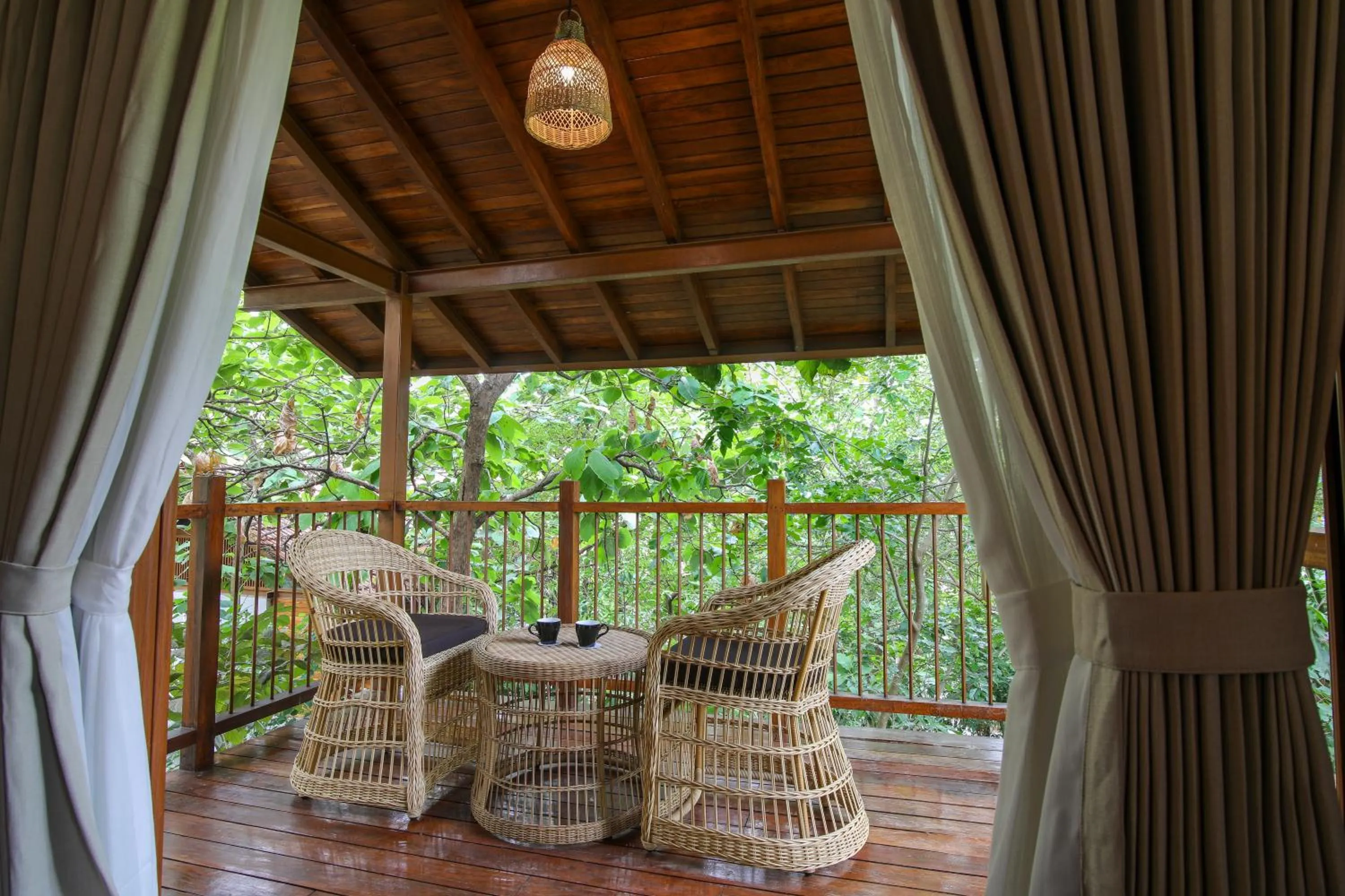 Balcony/Terrace in Toyam by Orchid Hotels