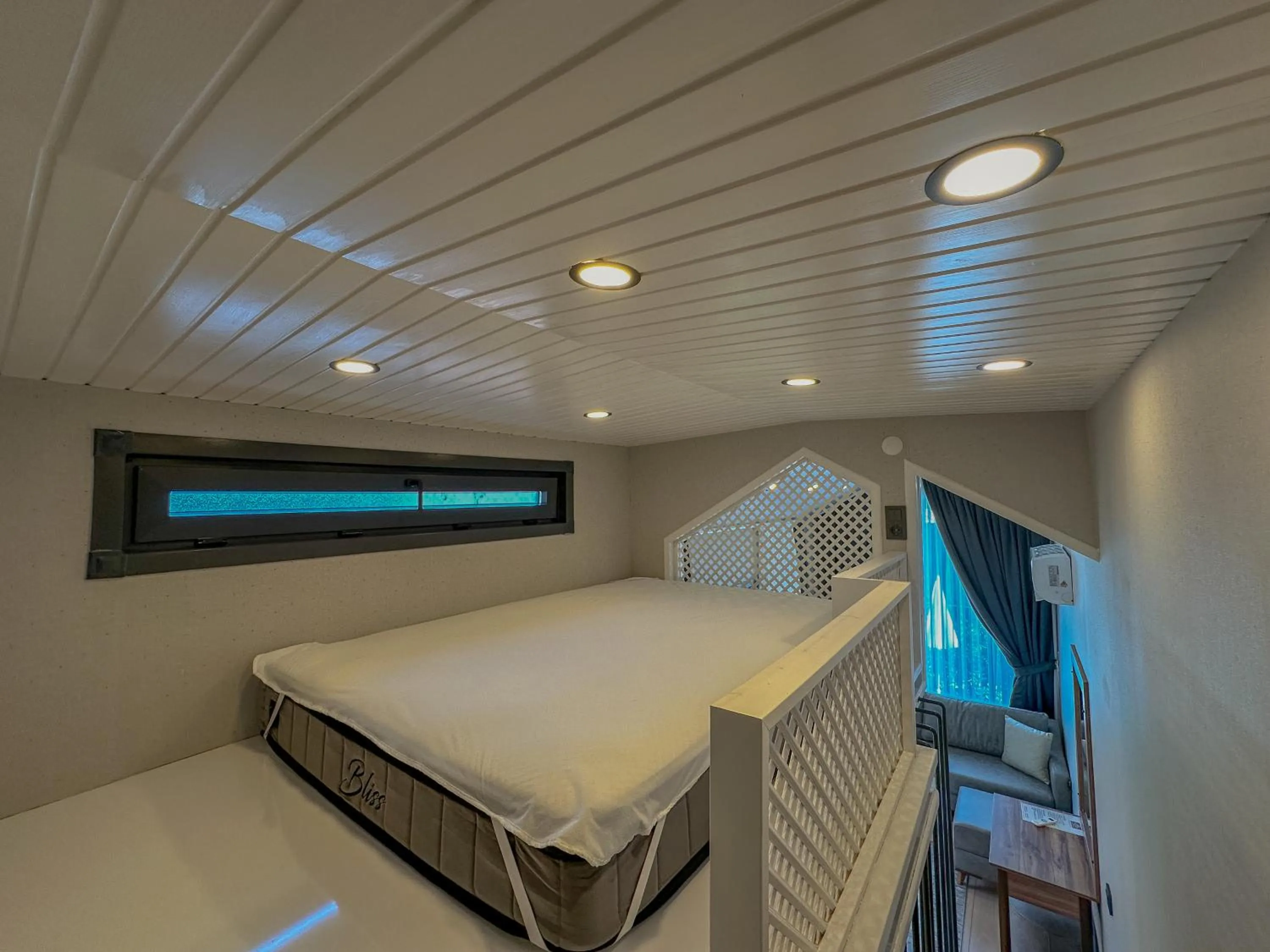 Bed in Baronet Tiny House Butik Otel