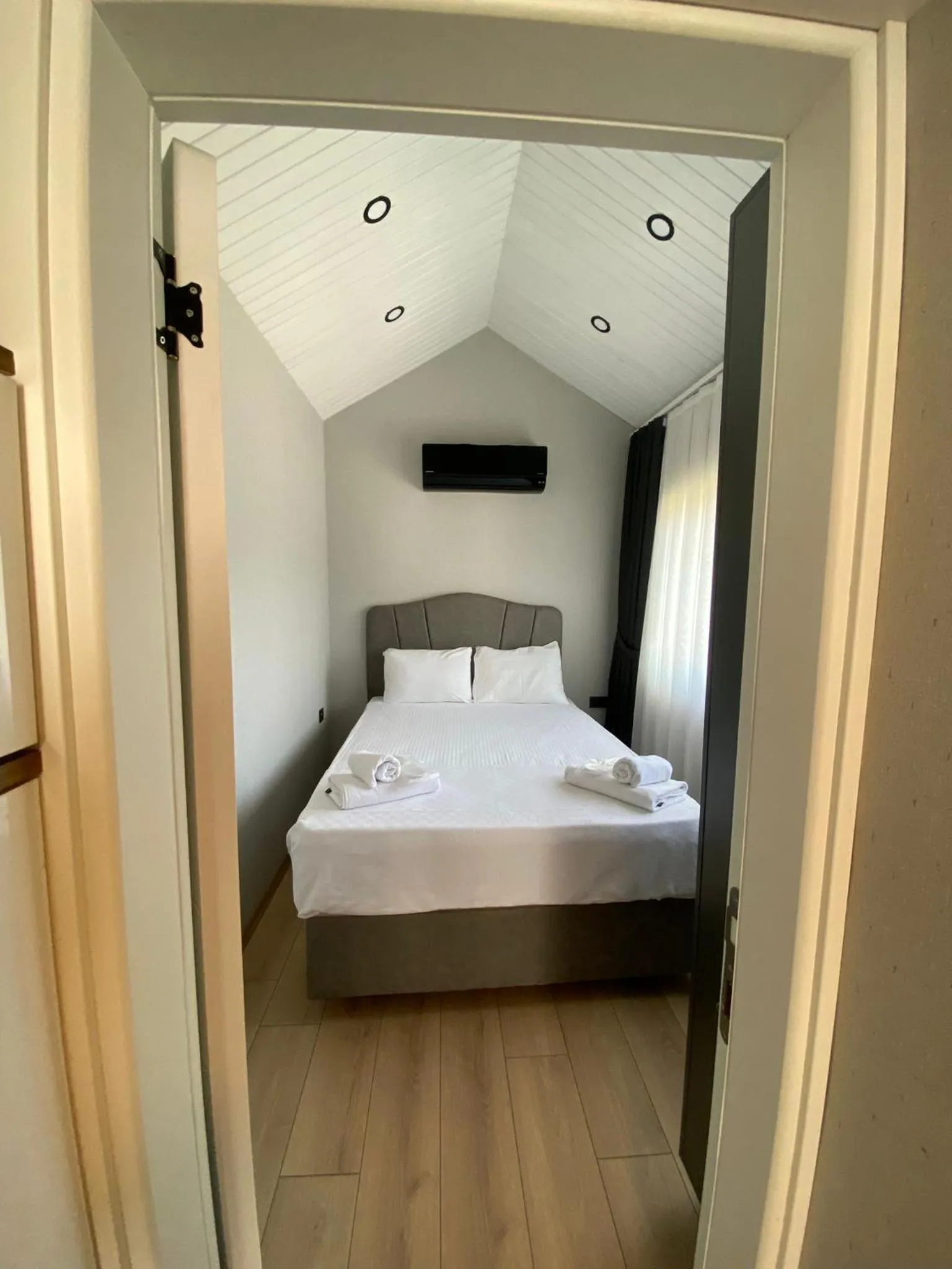 Bed in Baronet Tiny House Butik Otel
