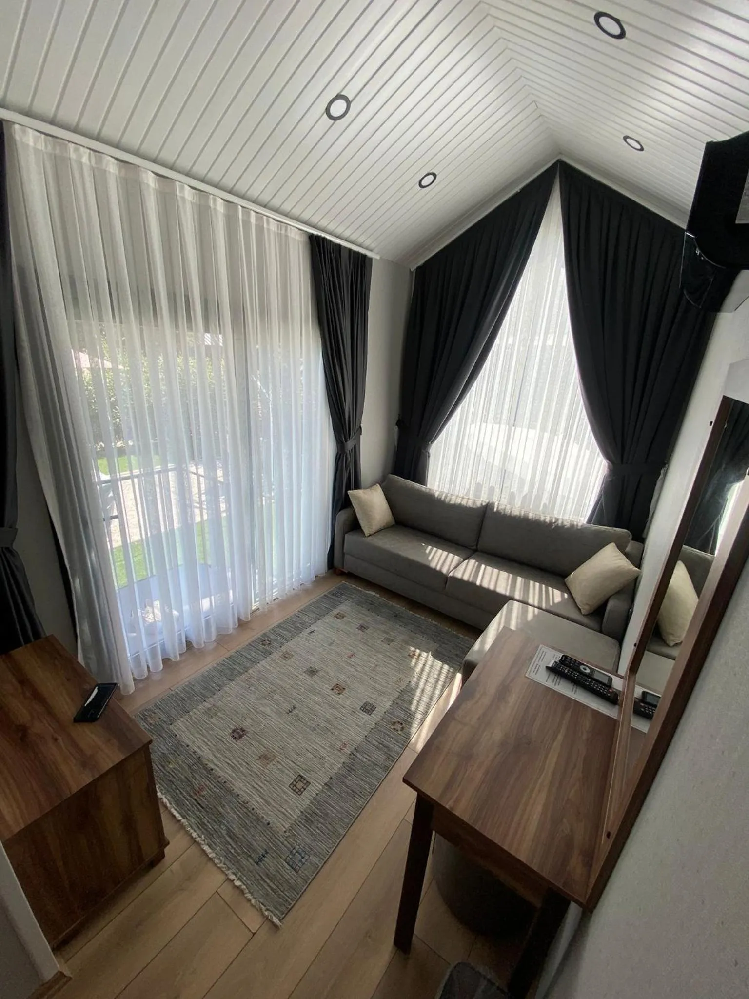 Bed in Baronet Tiny House Butik Otel